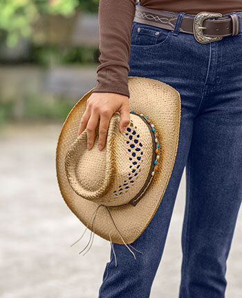 Chapeaux d'�quitation western