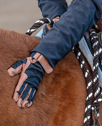 Gants d'�quitation western