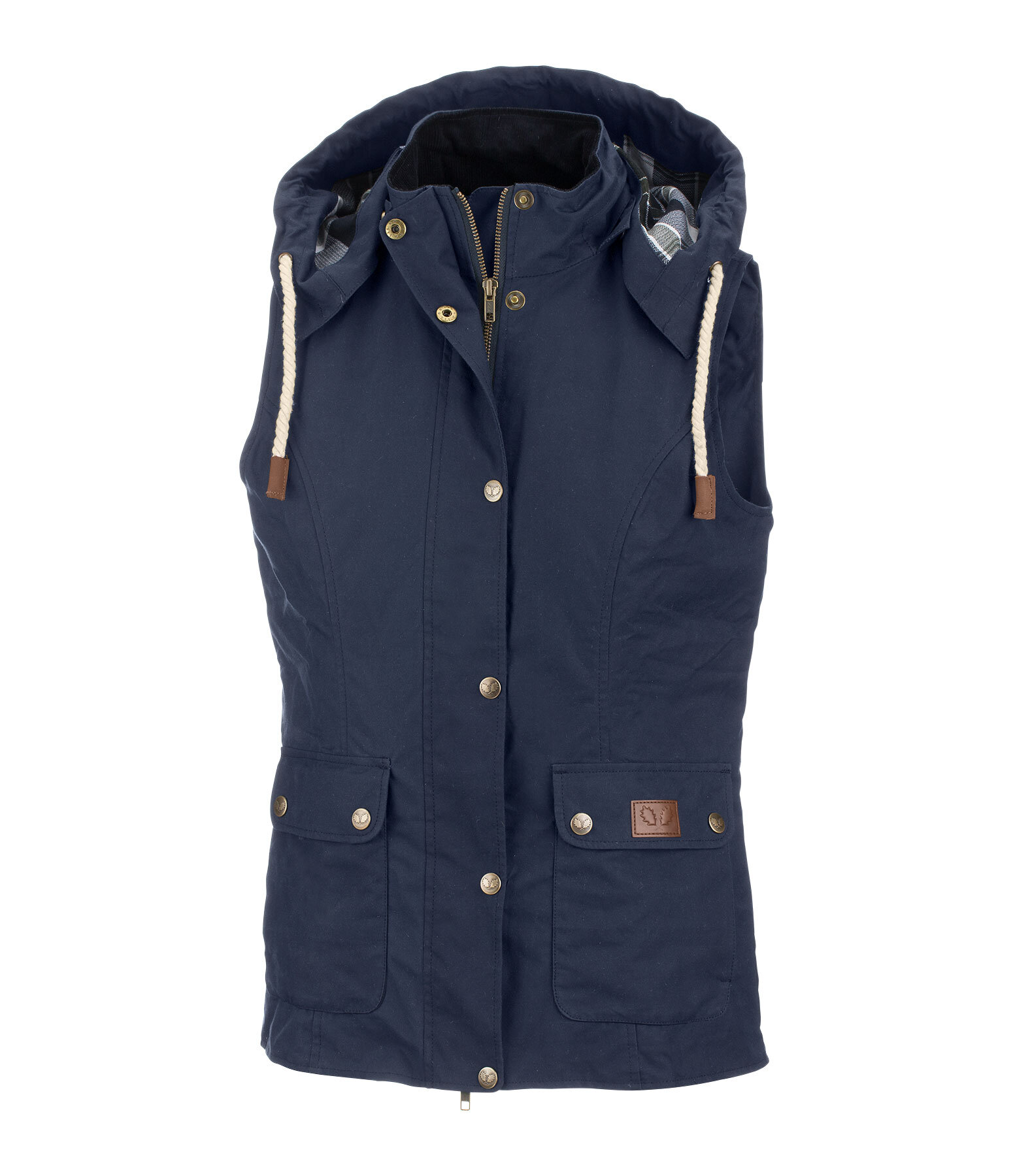 Gilet d'quitation en coton huil  Granada