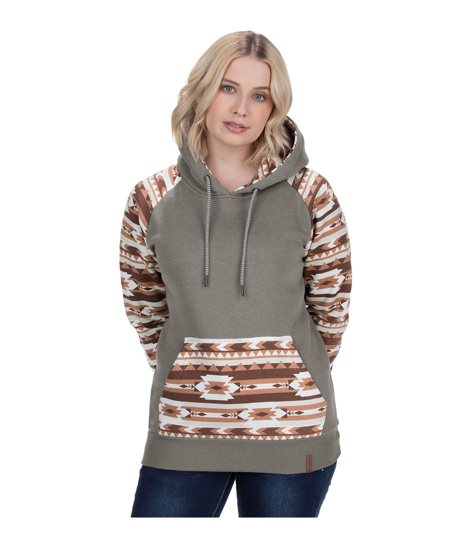 Sweat  capuche  Ikat