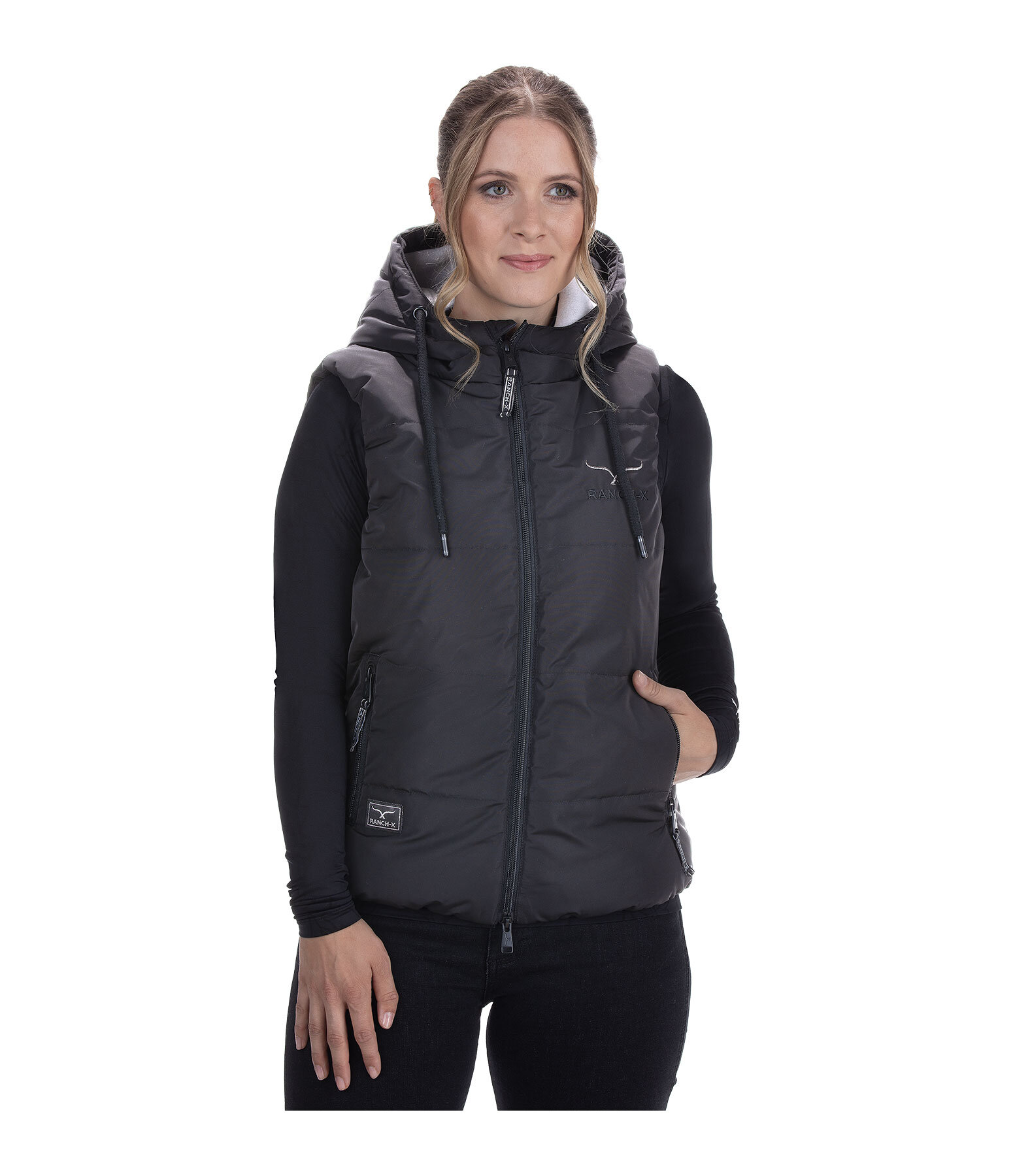 Gilet d'quitation en imitation duvet RANCH -X Oakley