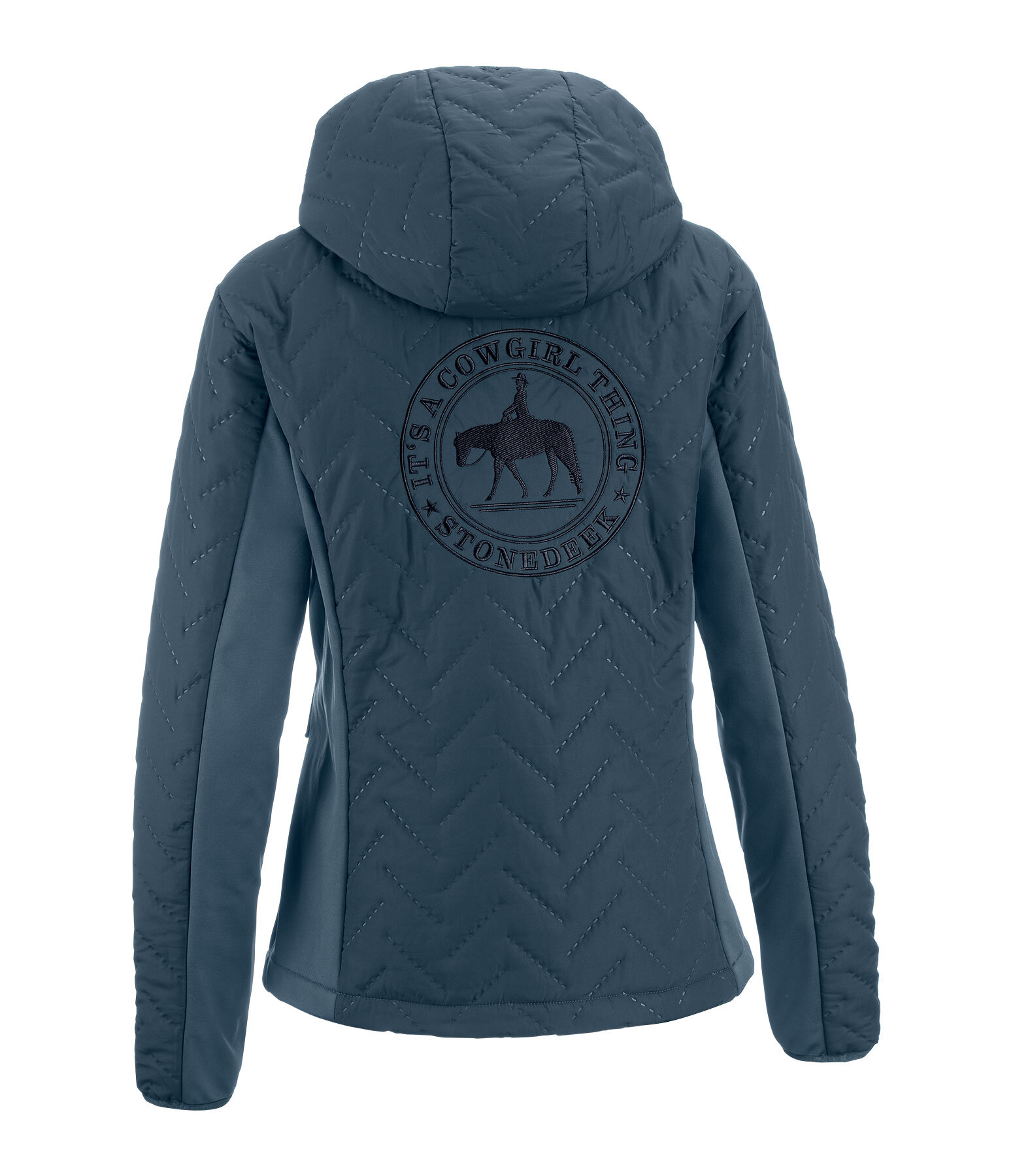 Veste matelasse bi-matire  Eve