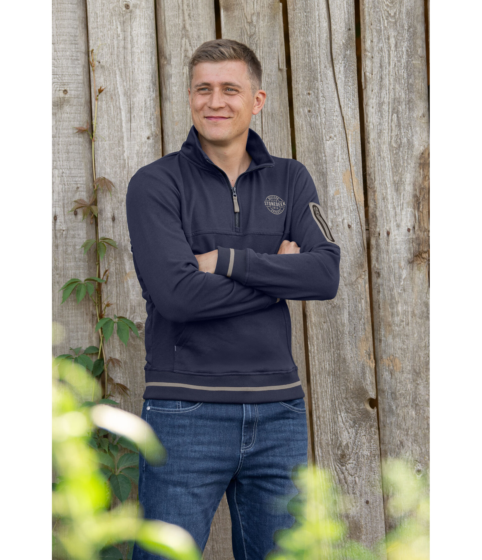 Sweat  col zipp homme  Zach