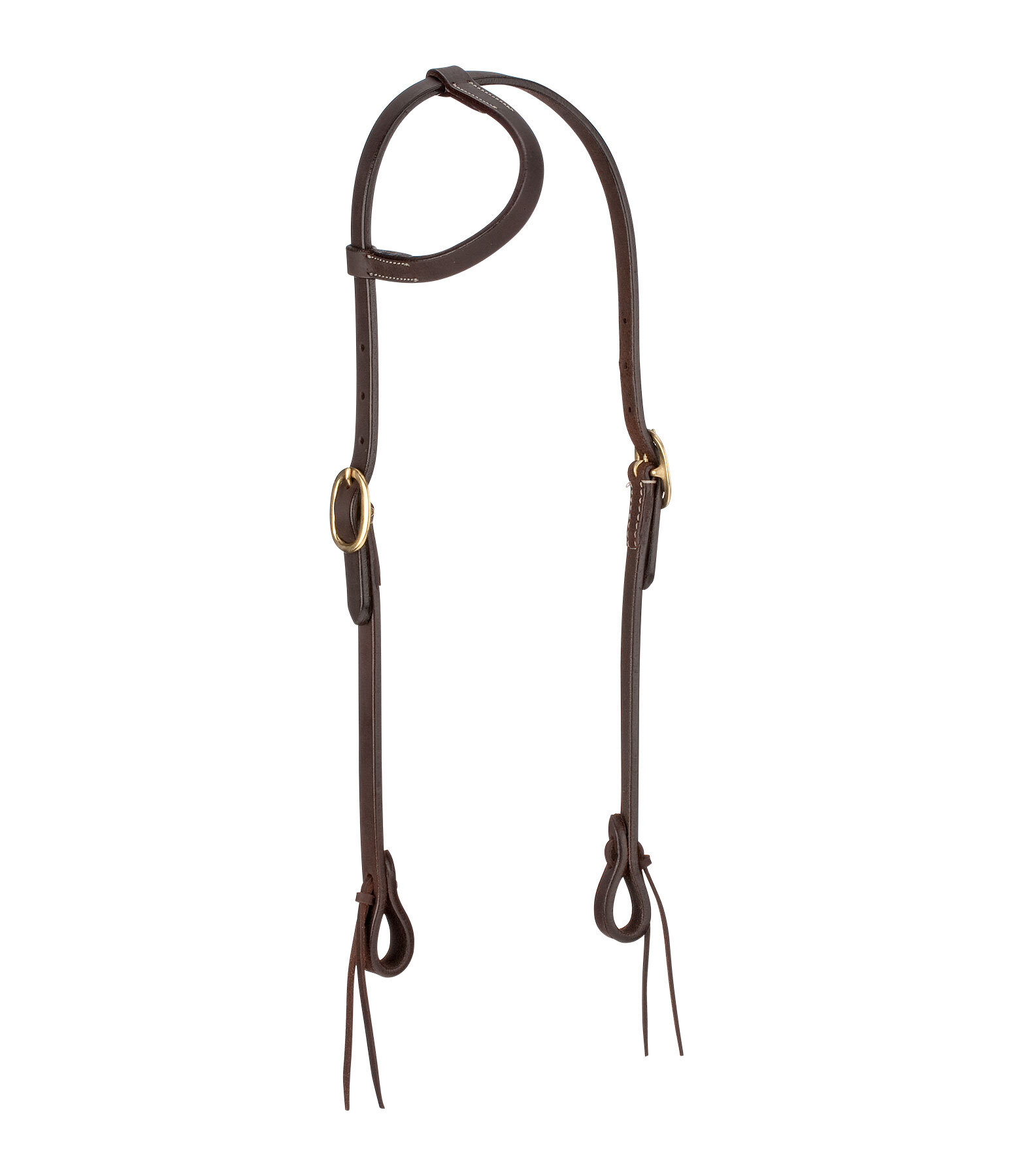 Bridon d'entranement une oreille en cuir Harness