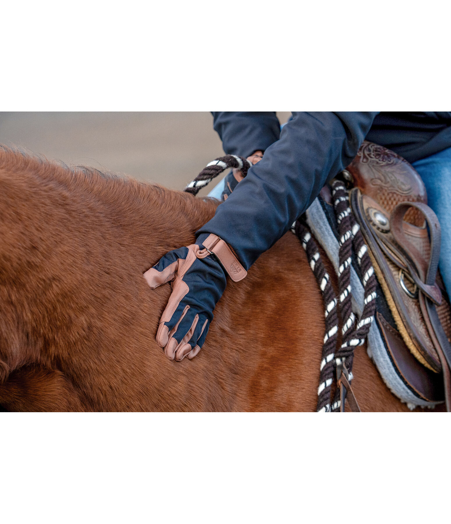 Gants d'�quitation toutes saisons  Colbee