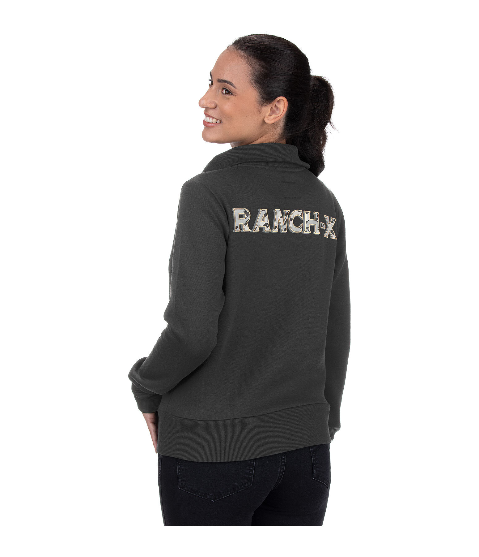 Pullover � col zipp�  Reign