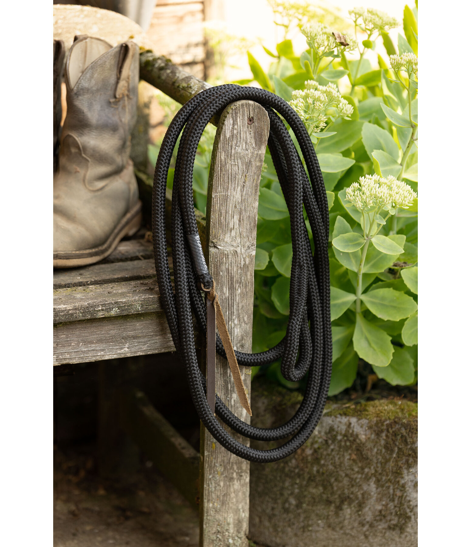 Longe pour travail au sol avec poign�e