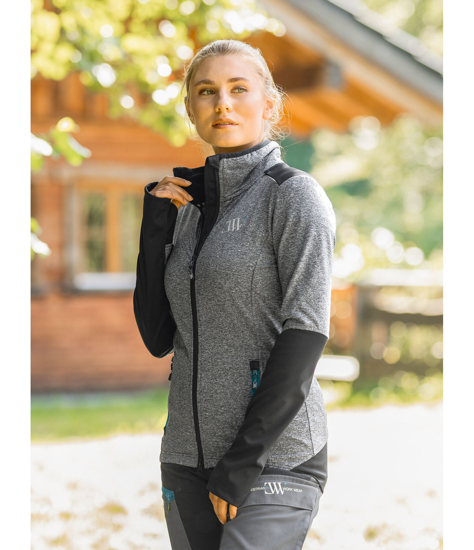 Veste fonctionnelle en stretch