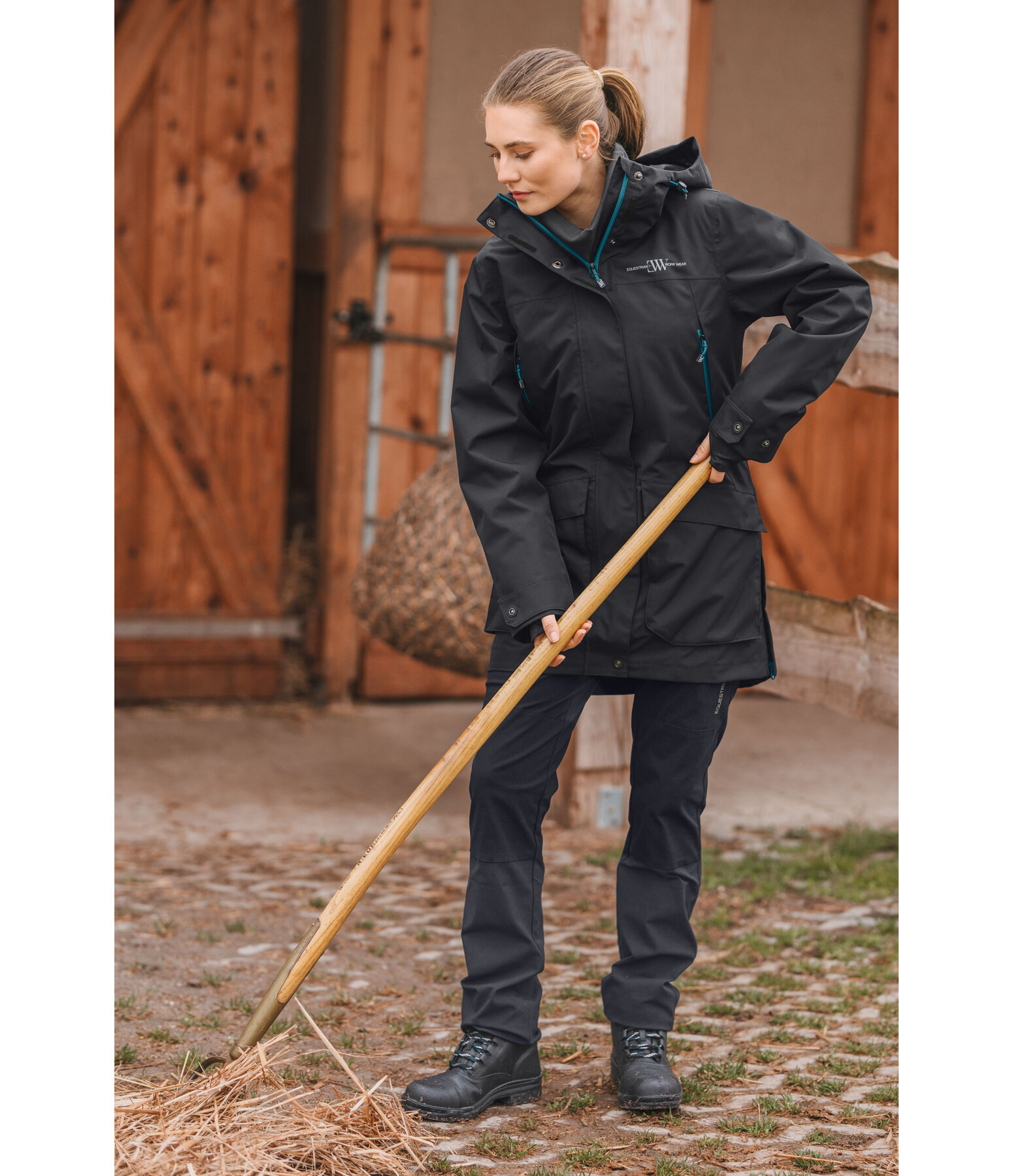 Parka d'extrieur technique 3 en 1 avec gilet amovible