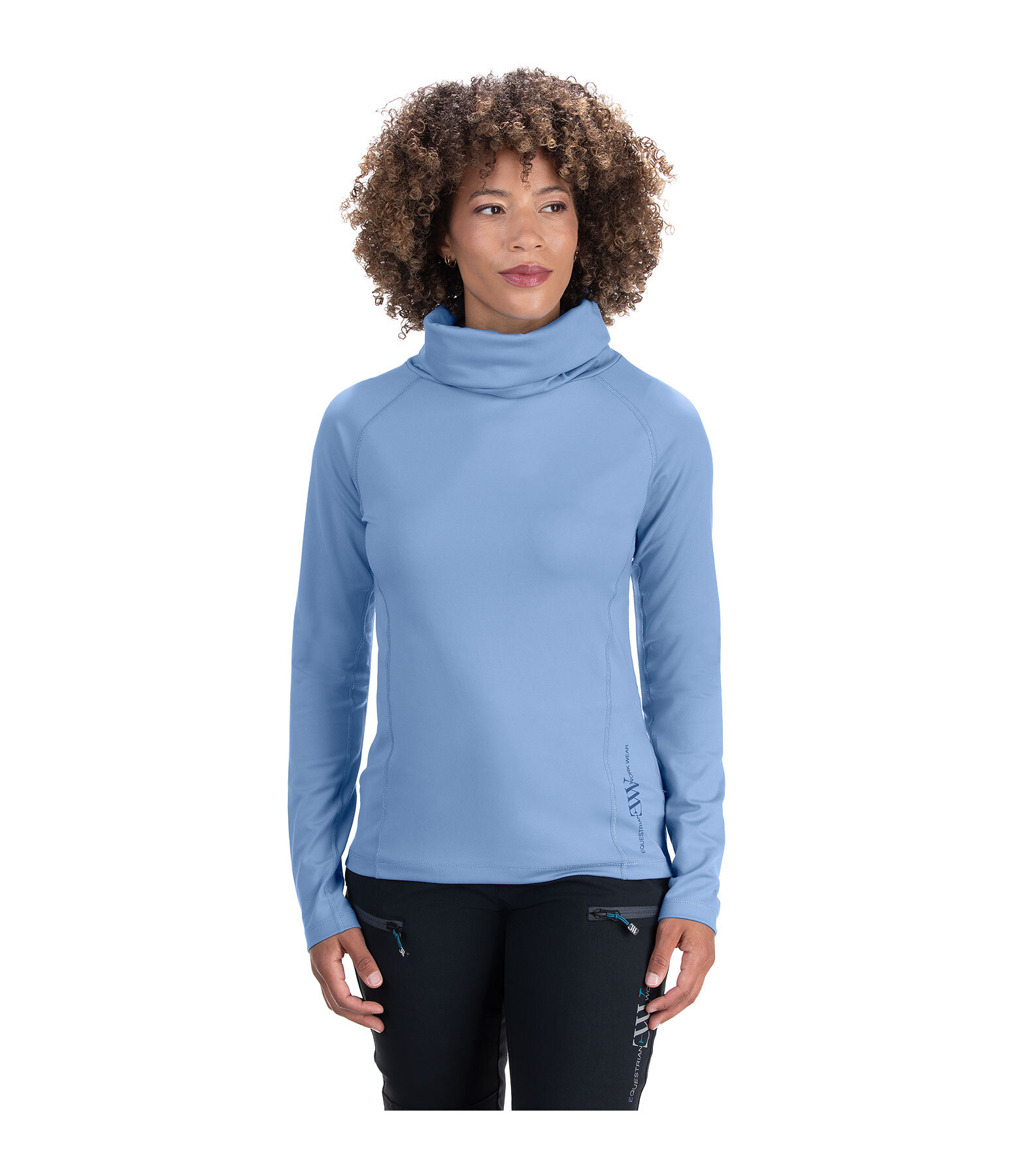 T-shirt technique � col roul�