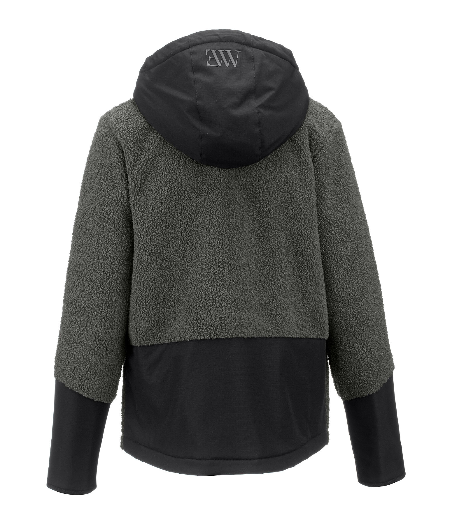 Sweat � capuche en polaire sherpa