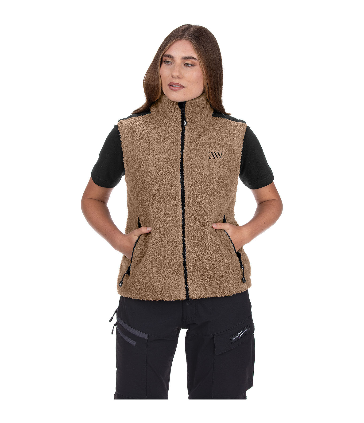 Gilet en polaire sherpa