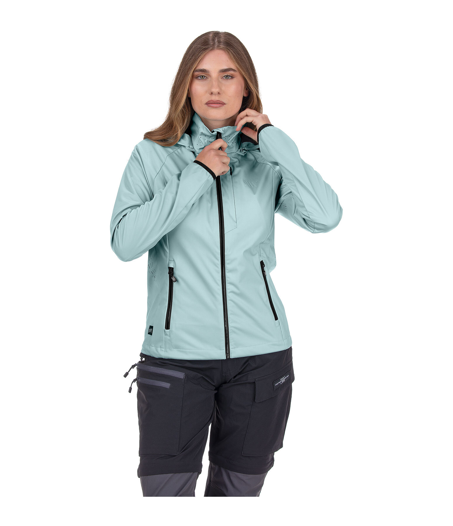 Veste softshell respirante avec capuche amovible