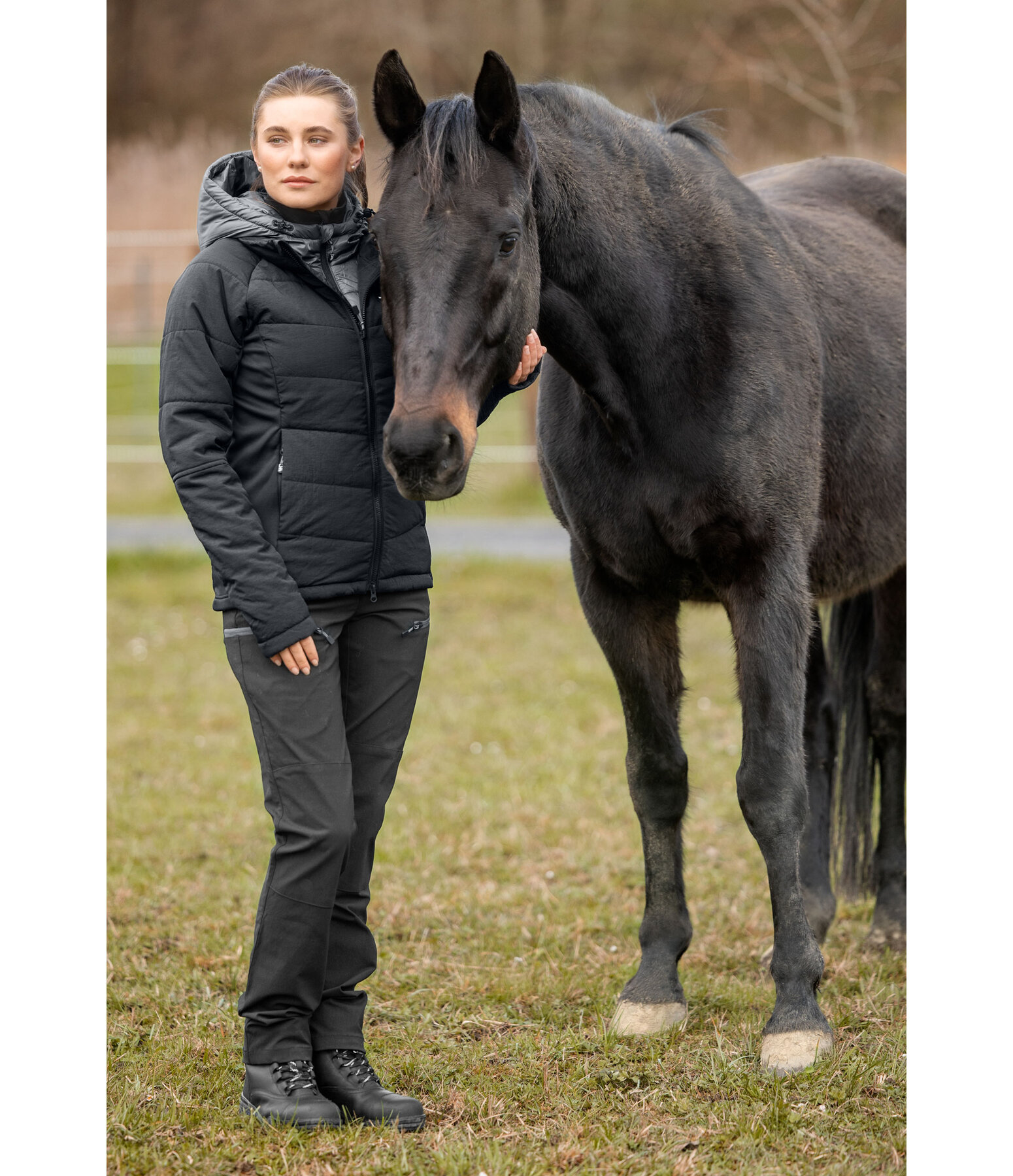 Veste outdoor bi-mati�re
