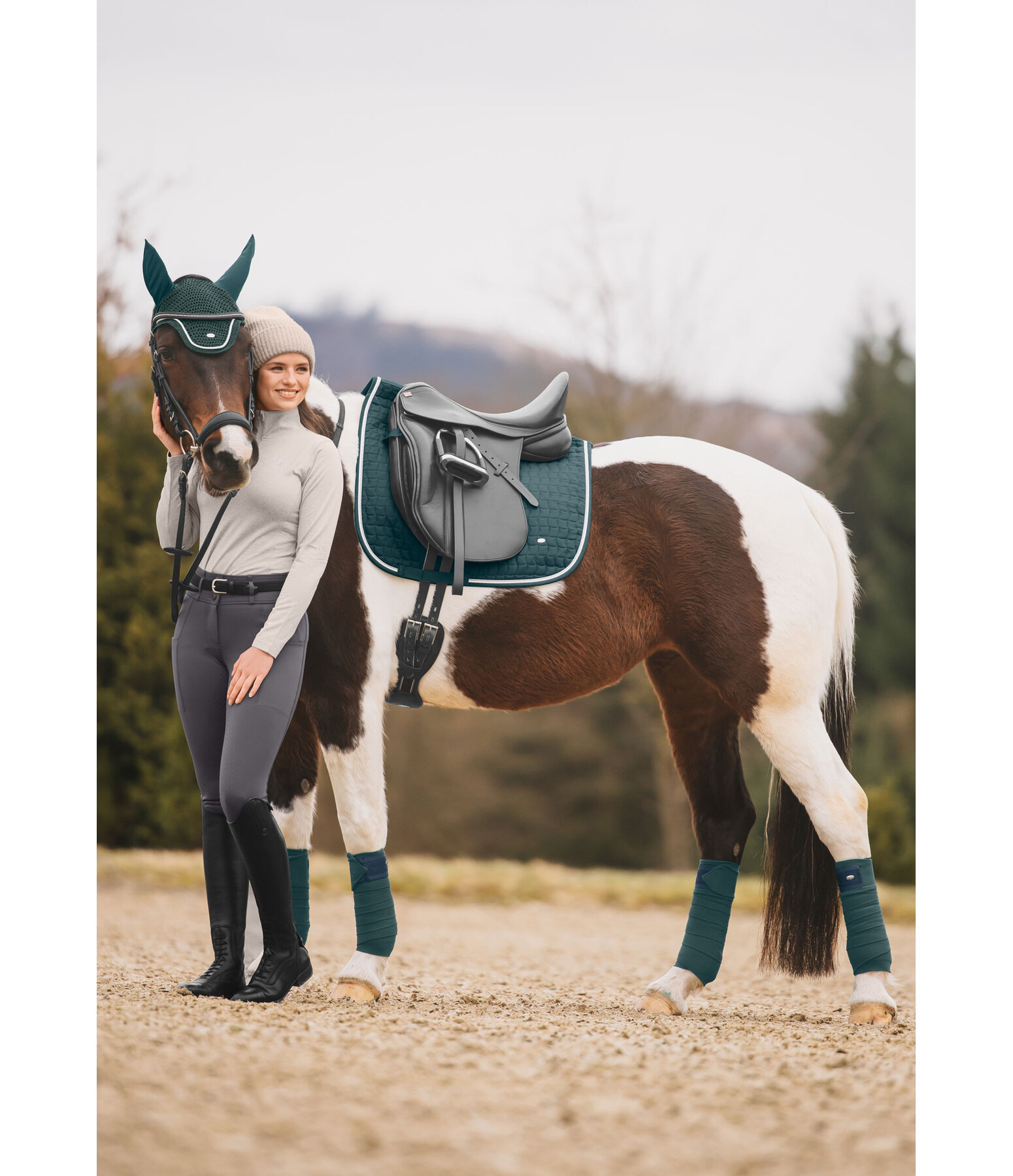 Tapis de selle en coton  Basic Deluxe