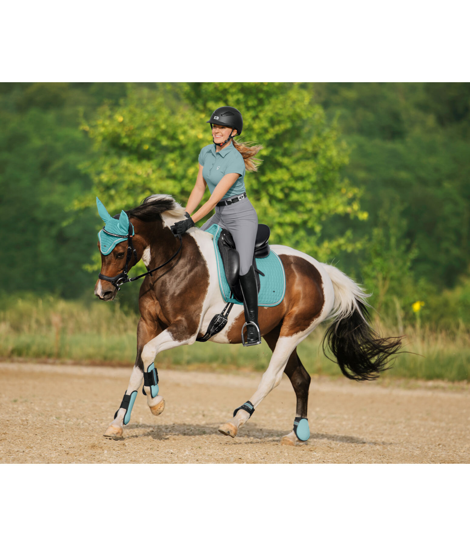 Tapis de selle en coton  Basic Deluxe