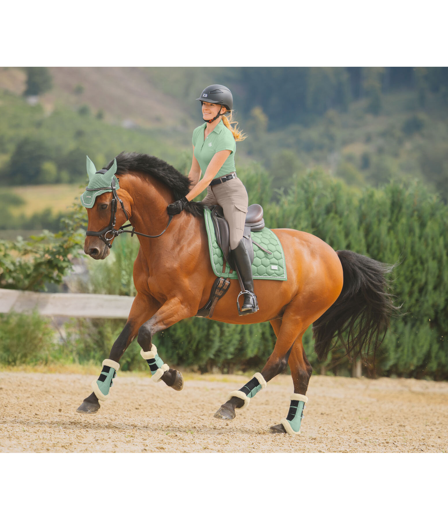 Tapis de selle  Sophistication sans passants de contre-sanglons