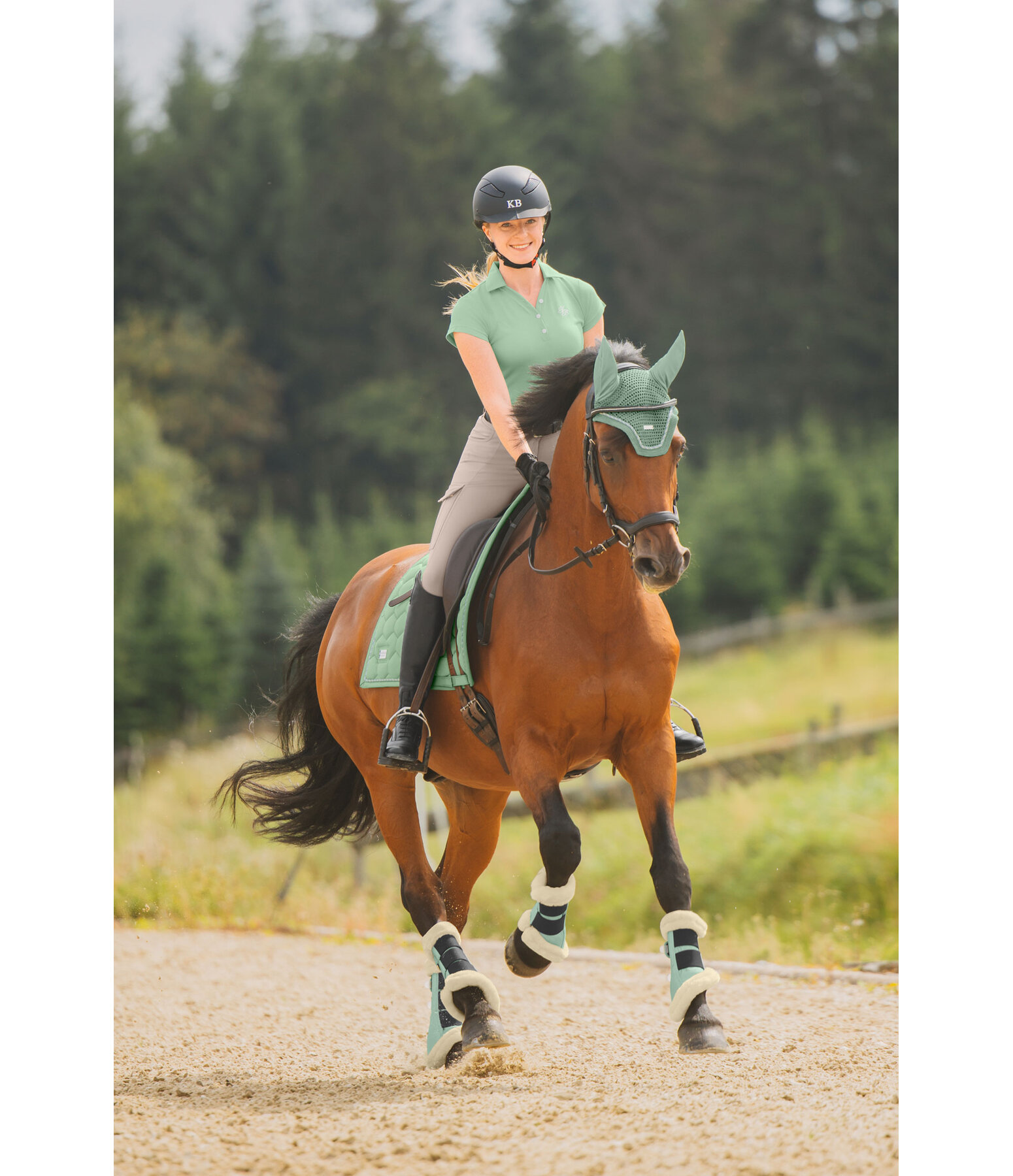 Tapis de selle  Sophistication sans passants de contre-sanglons