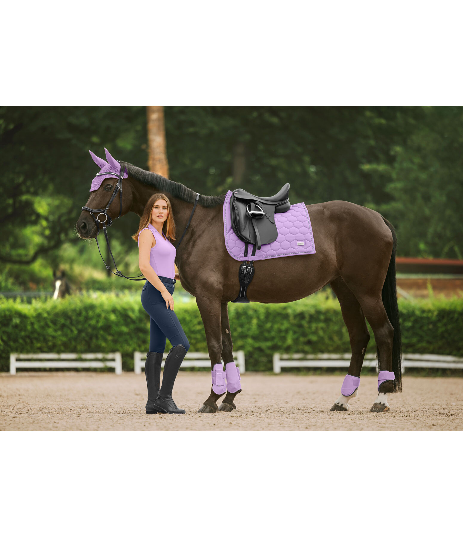 Tapis de selle  Sophistication sans passants de contre-sanglons