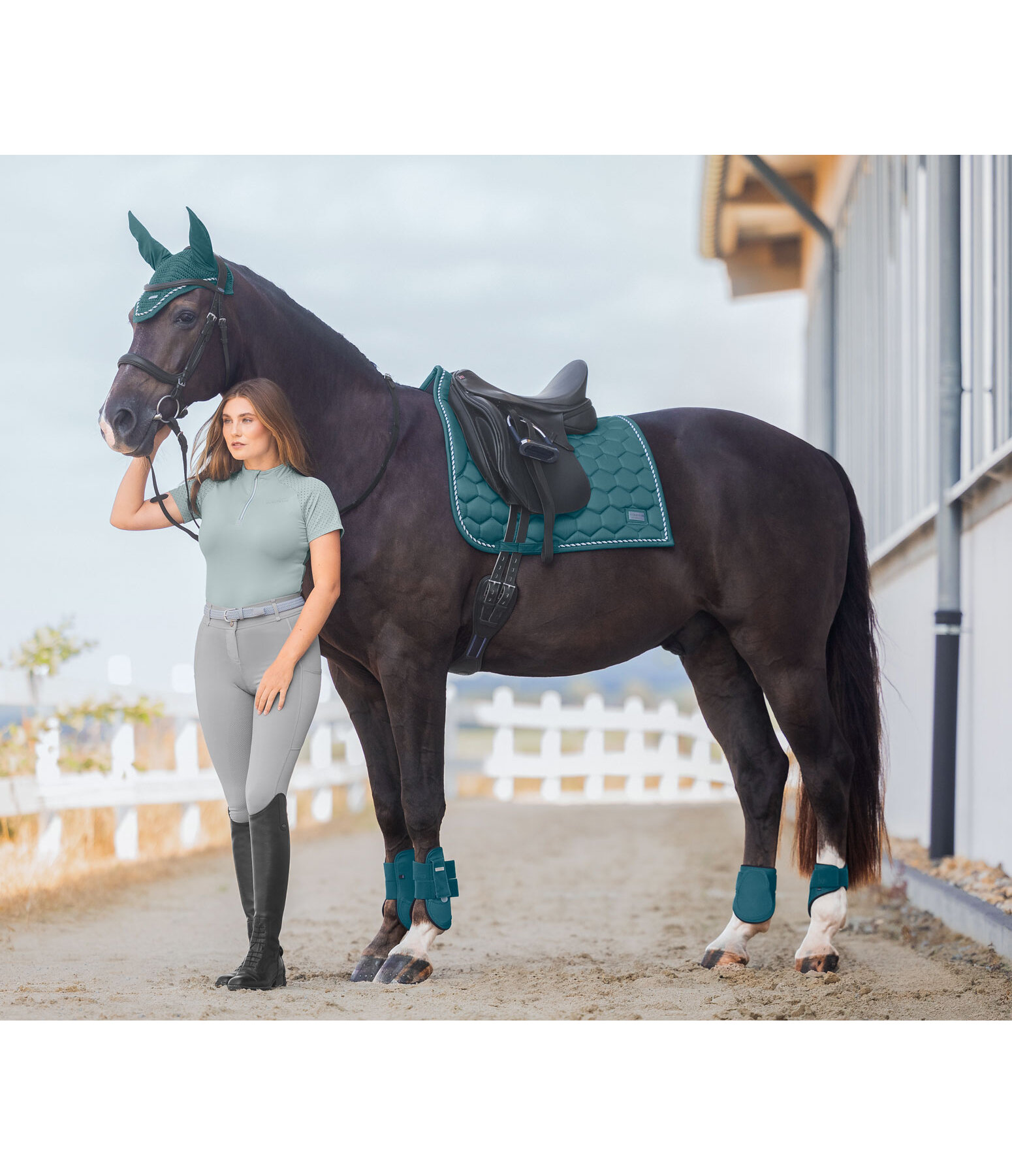 Tapis de selle  Sophistication sans passants de contre-sanglons