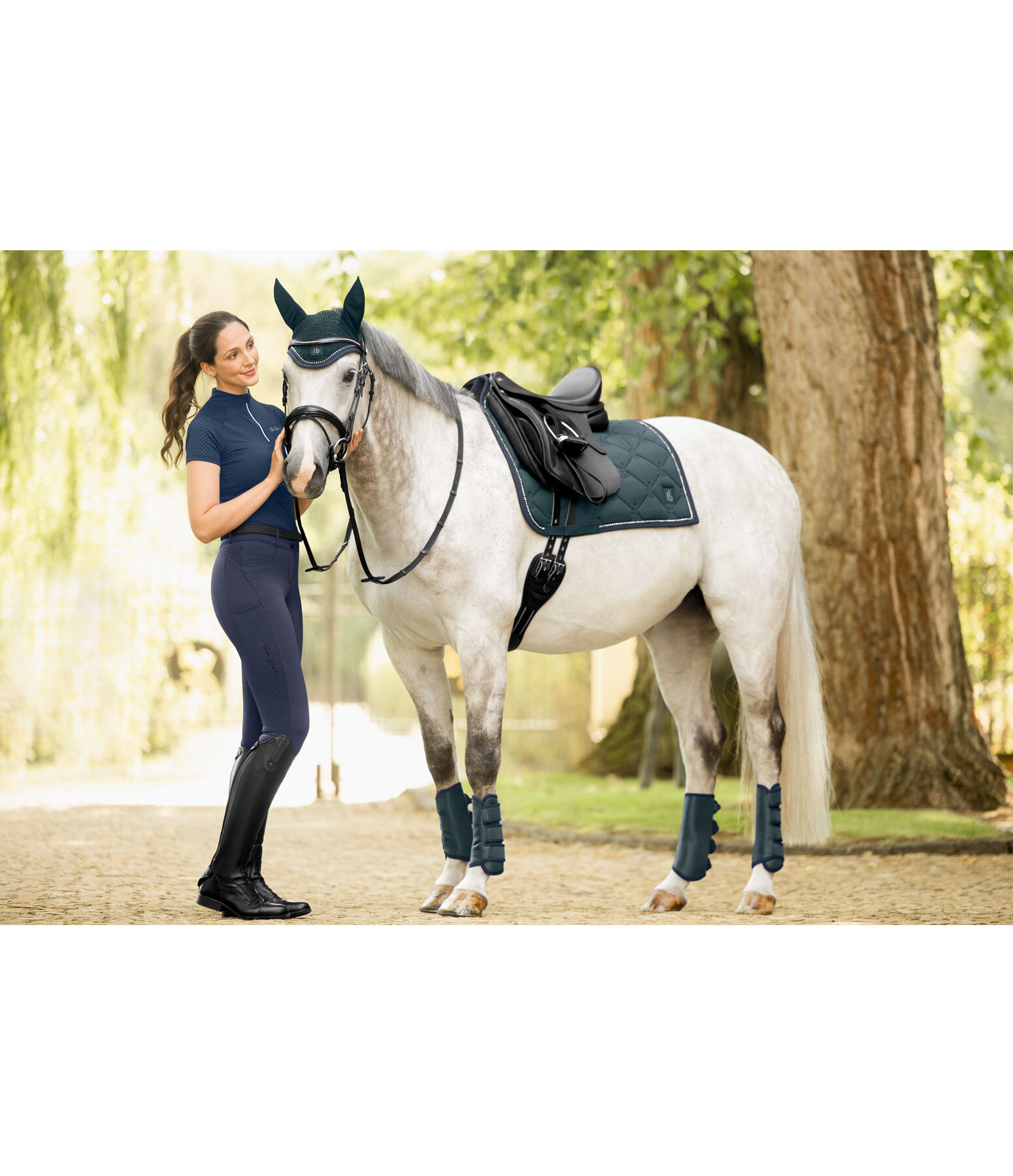 Tapis de selle  Twotone & Crystal