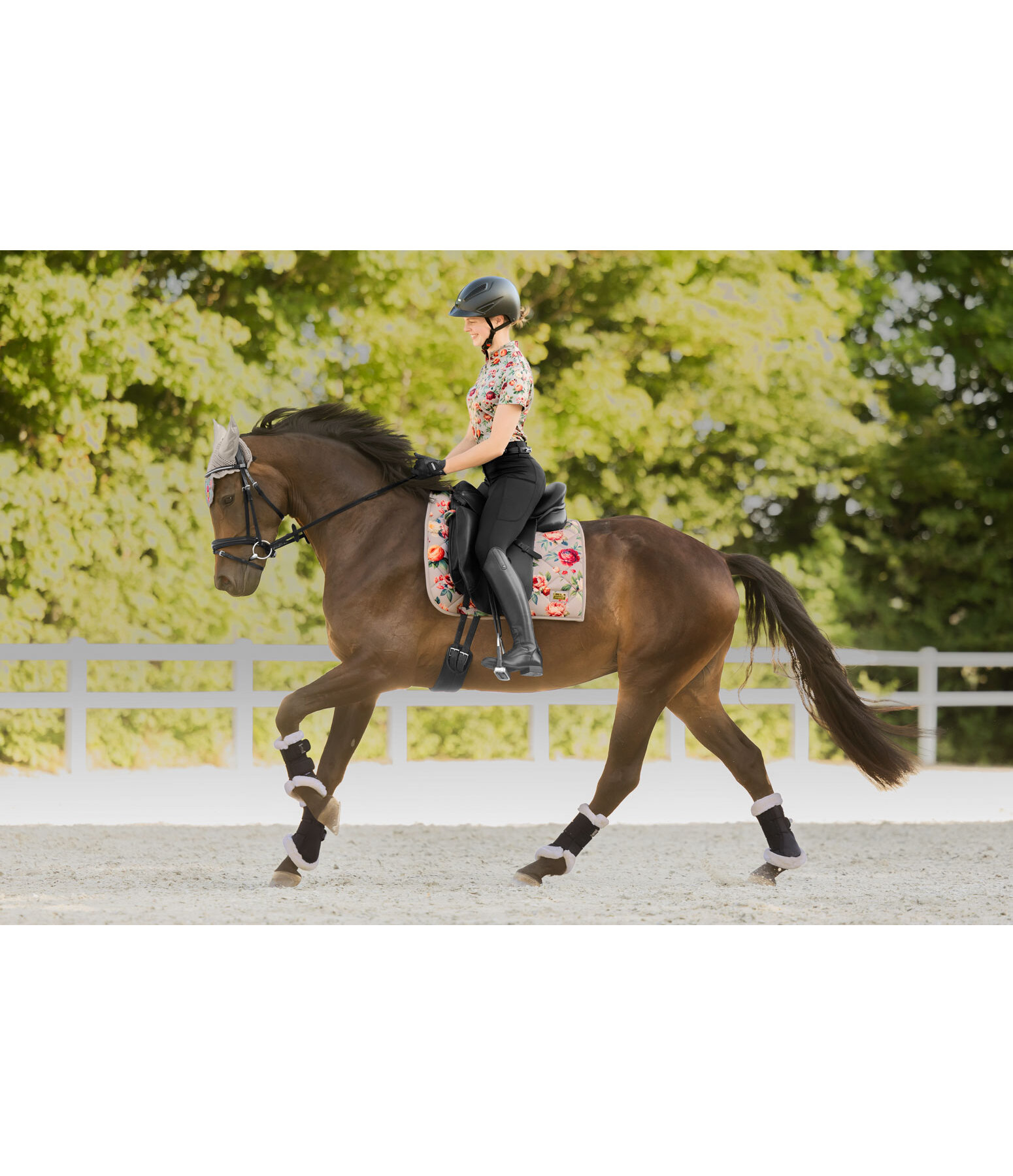 Tapis de selle  Flowers