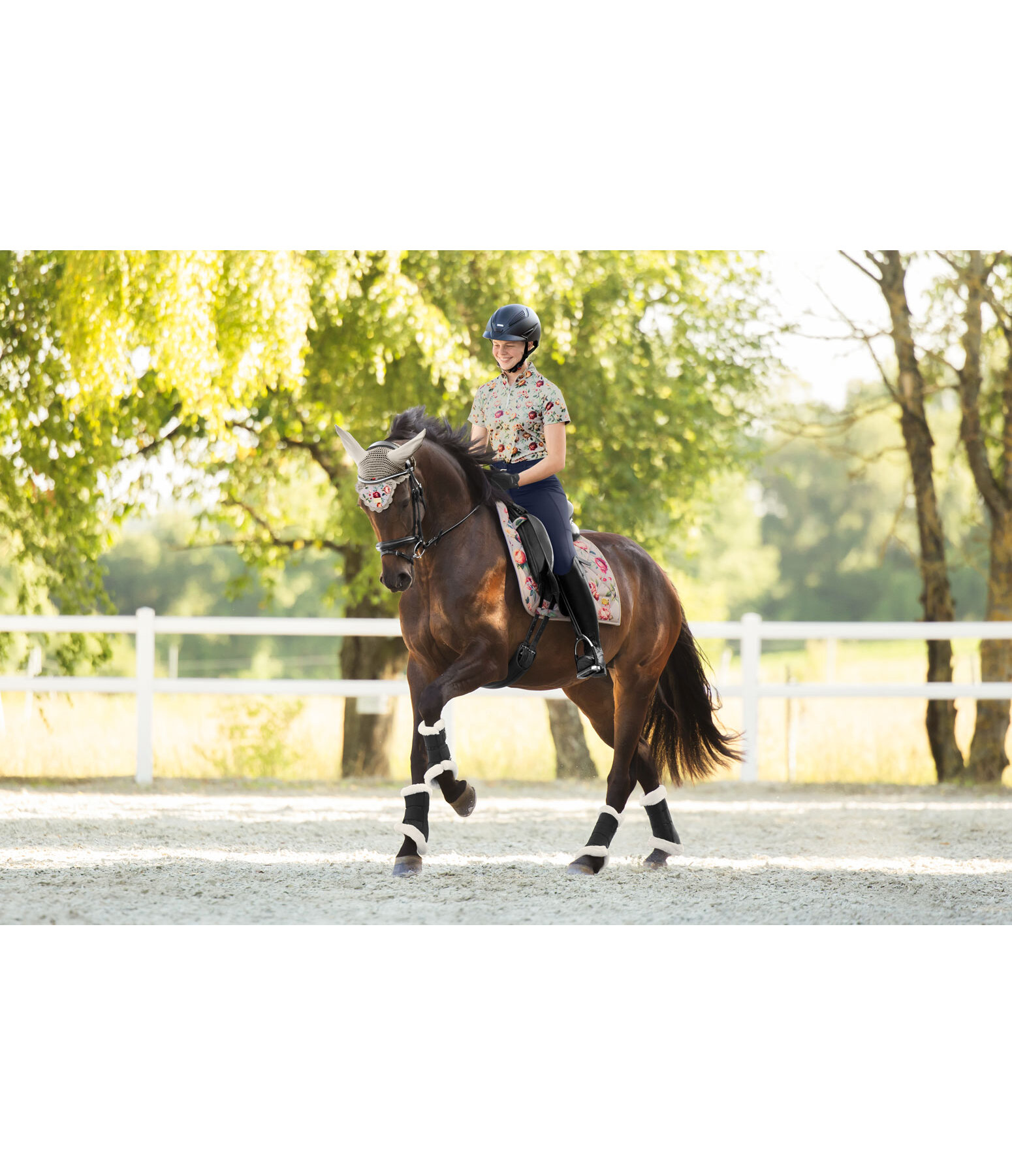 Tapis de selle  Flowers