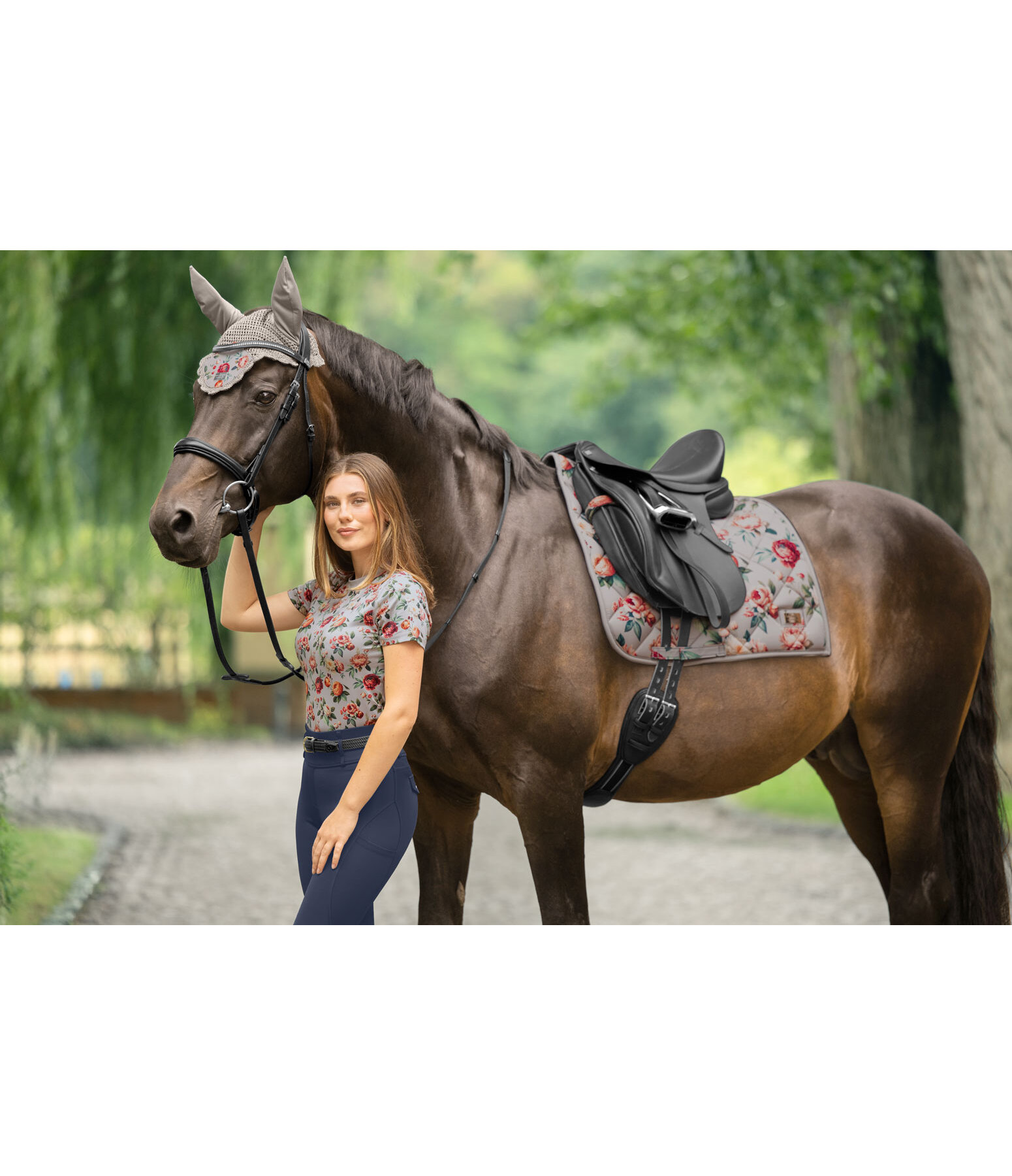 Tapis de selle  Flowers