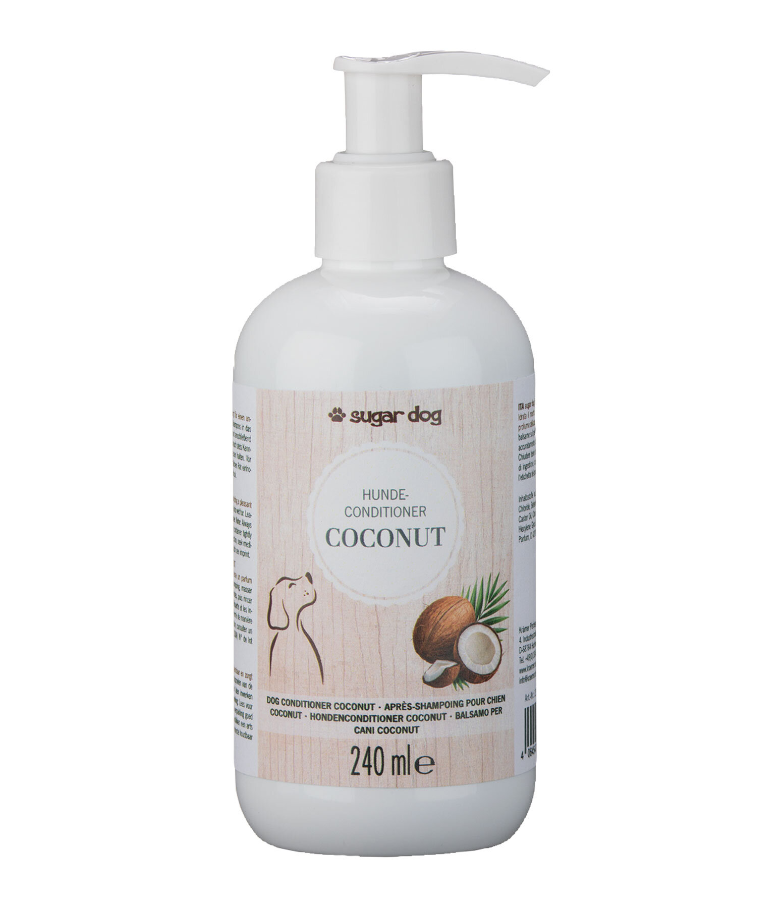 Apr�s-shampoing pour chien  Coconut