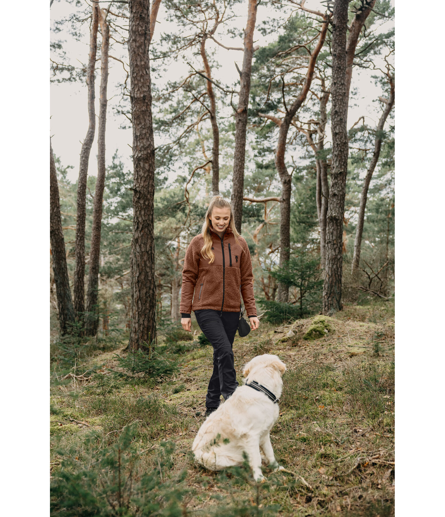 Veste en polaire sherpa  Montara