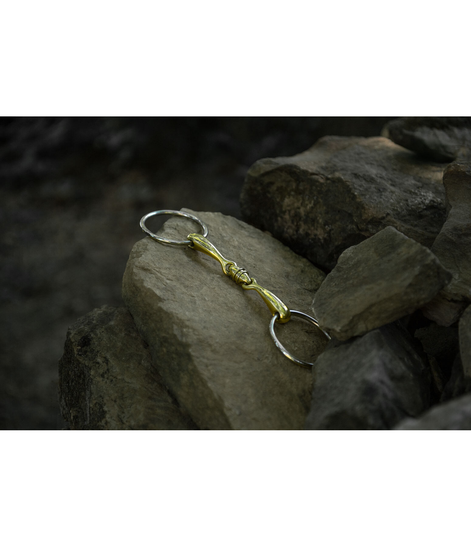 Mors � anneaux double brisure  Anatomical Roll �paisseur 16 mm