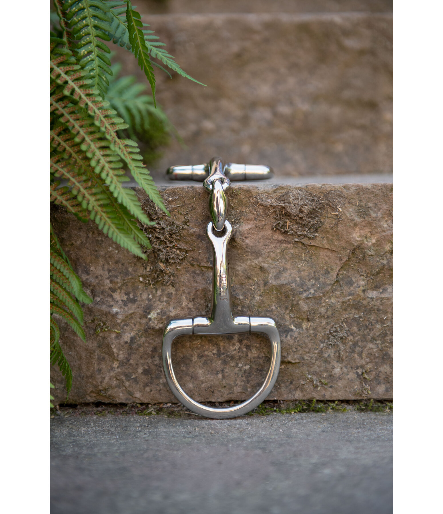 Mors � anneaux en D double brisure 16 mm