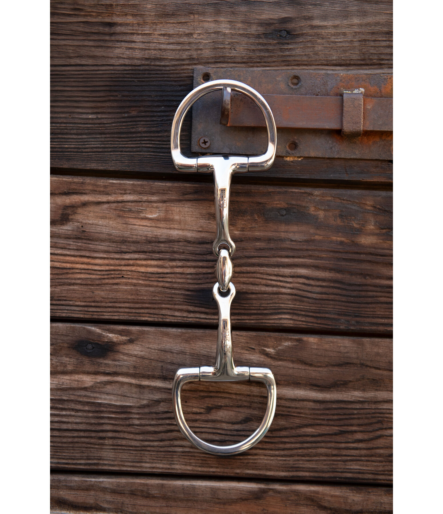 Mors � anneaux en D double brisure 16 mm