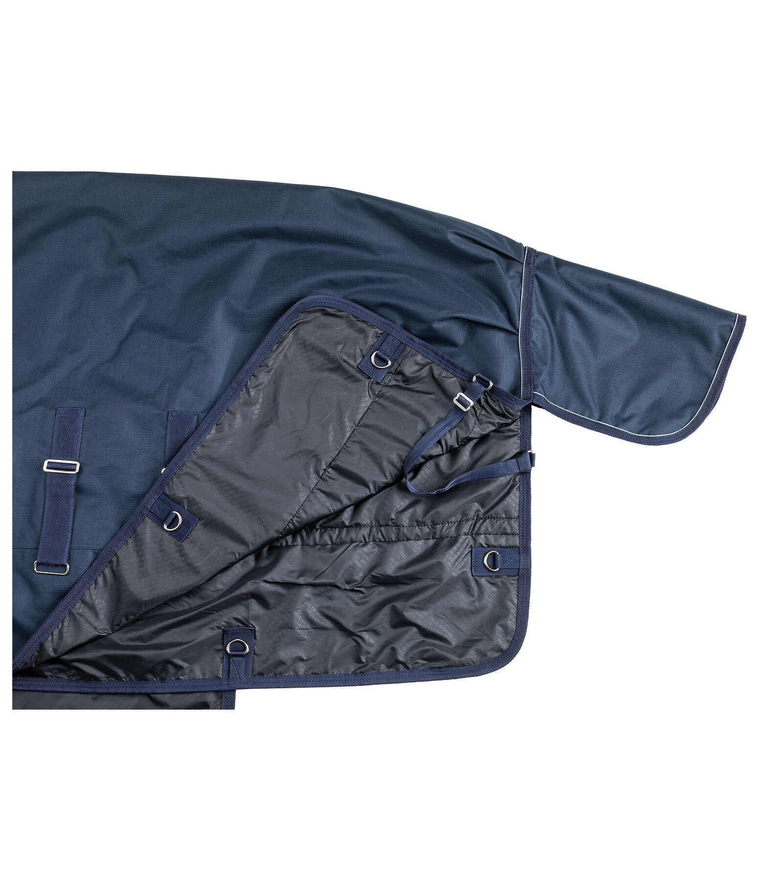 Couverture d'ext�rieur Highneck avec rabat ventral  Rain Shield II, 50 g