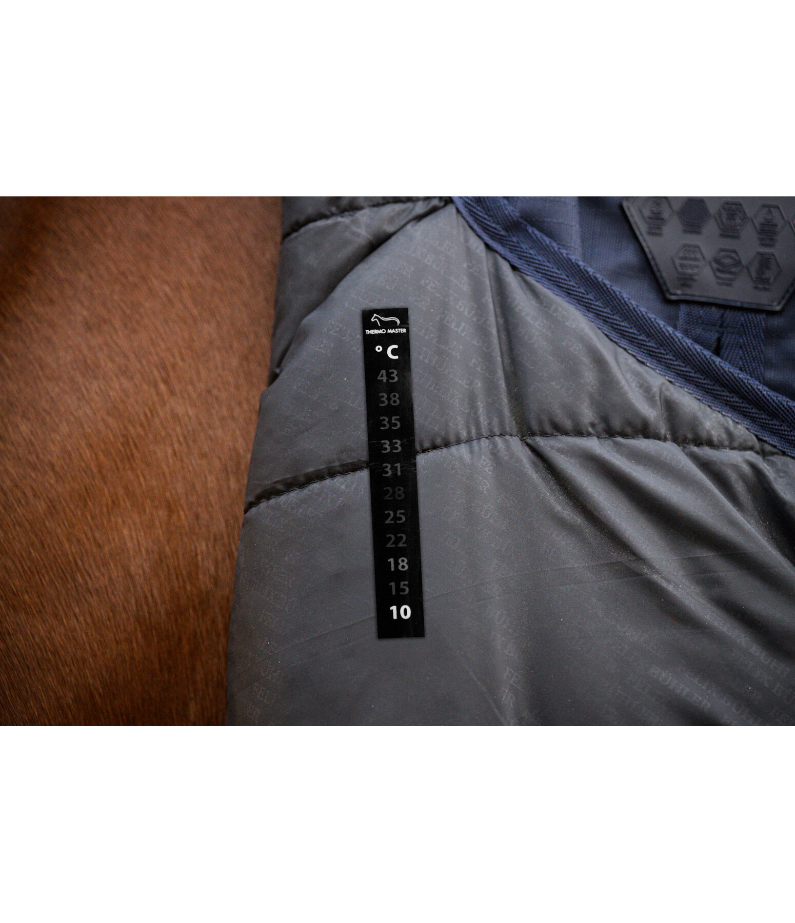 Thermom�tre autocollant pour couverture . Lot de 5.