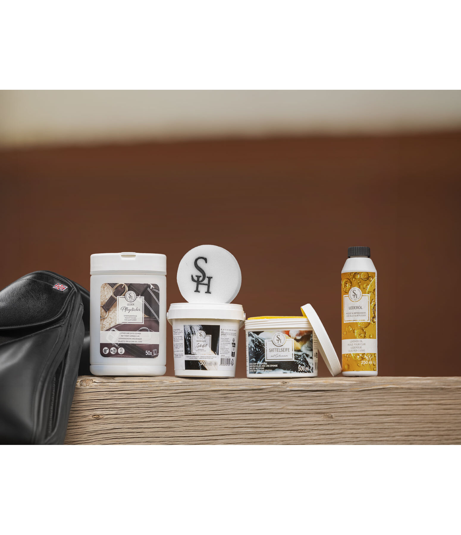 �ponge pour le soin du cuir
