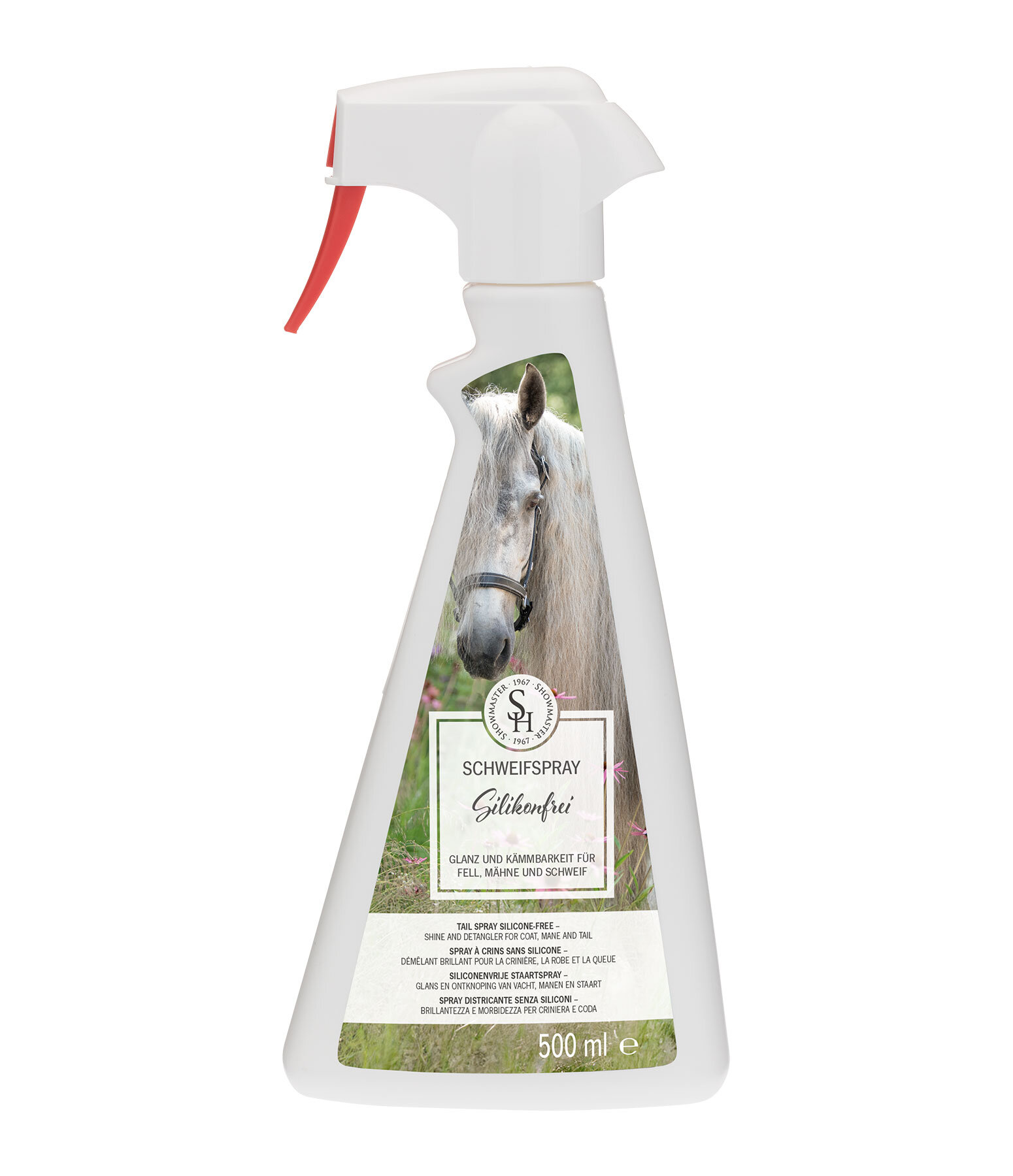 Spray sans silicone pour le soin de la queue