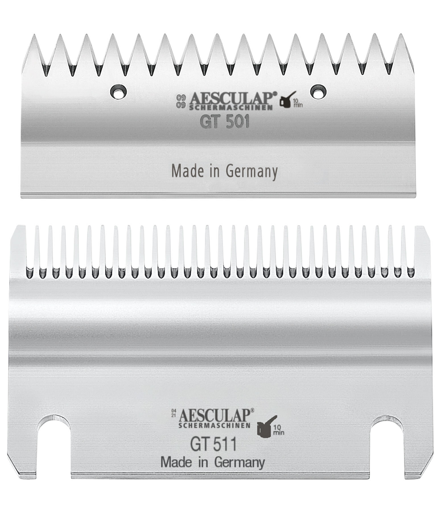 Jeu de peignes Econom pour tondeuse Aesculap compatible Bonum et Bonum Pro - Fin 1 mm
