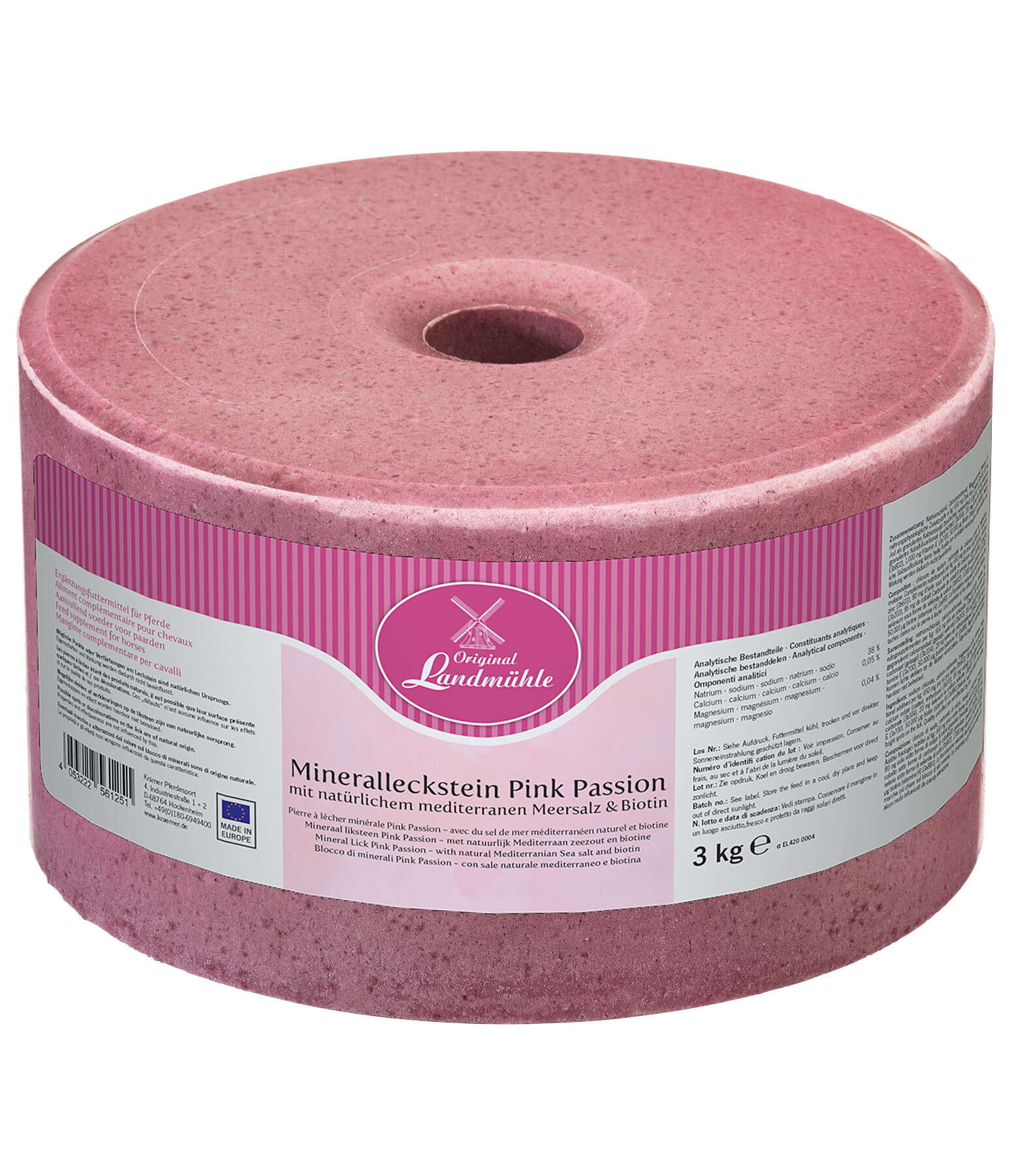 Bloc  lcher minral  Pink Passion