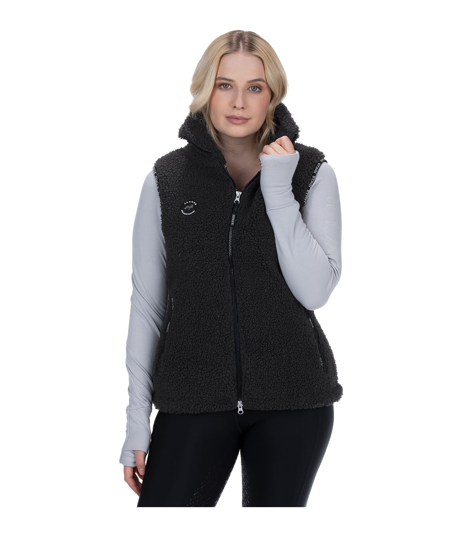 Gilet en polaire sherpa  Feldur