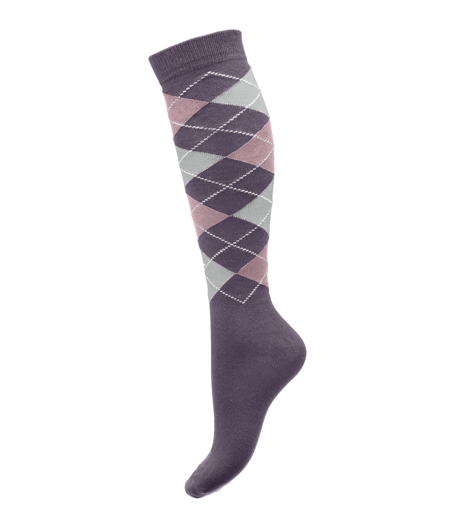Chaussettes hautes � losanges  Argyle