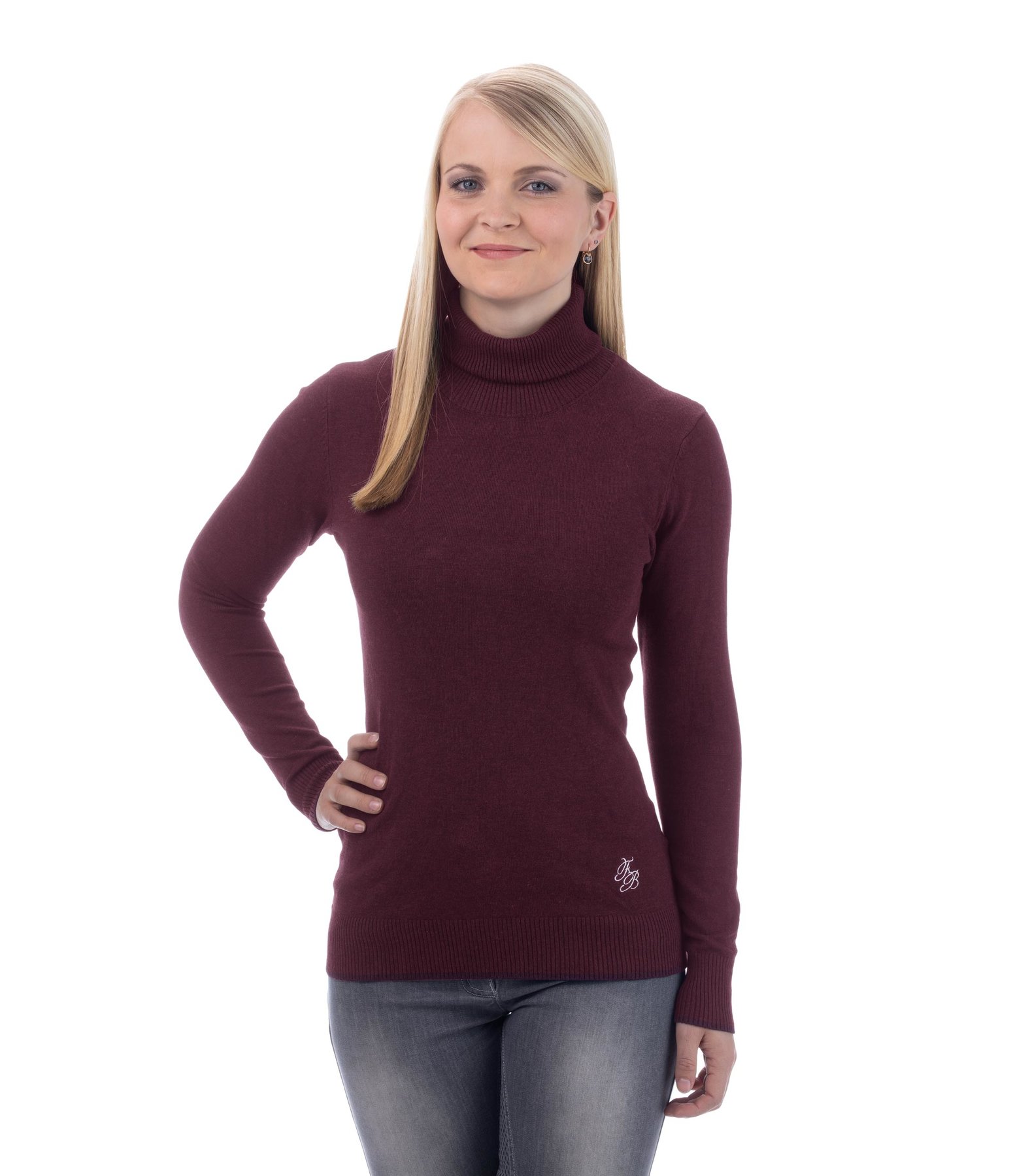Pull-over à col roulé Lucy
