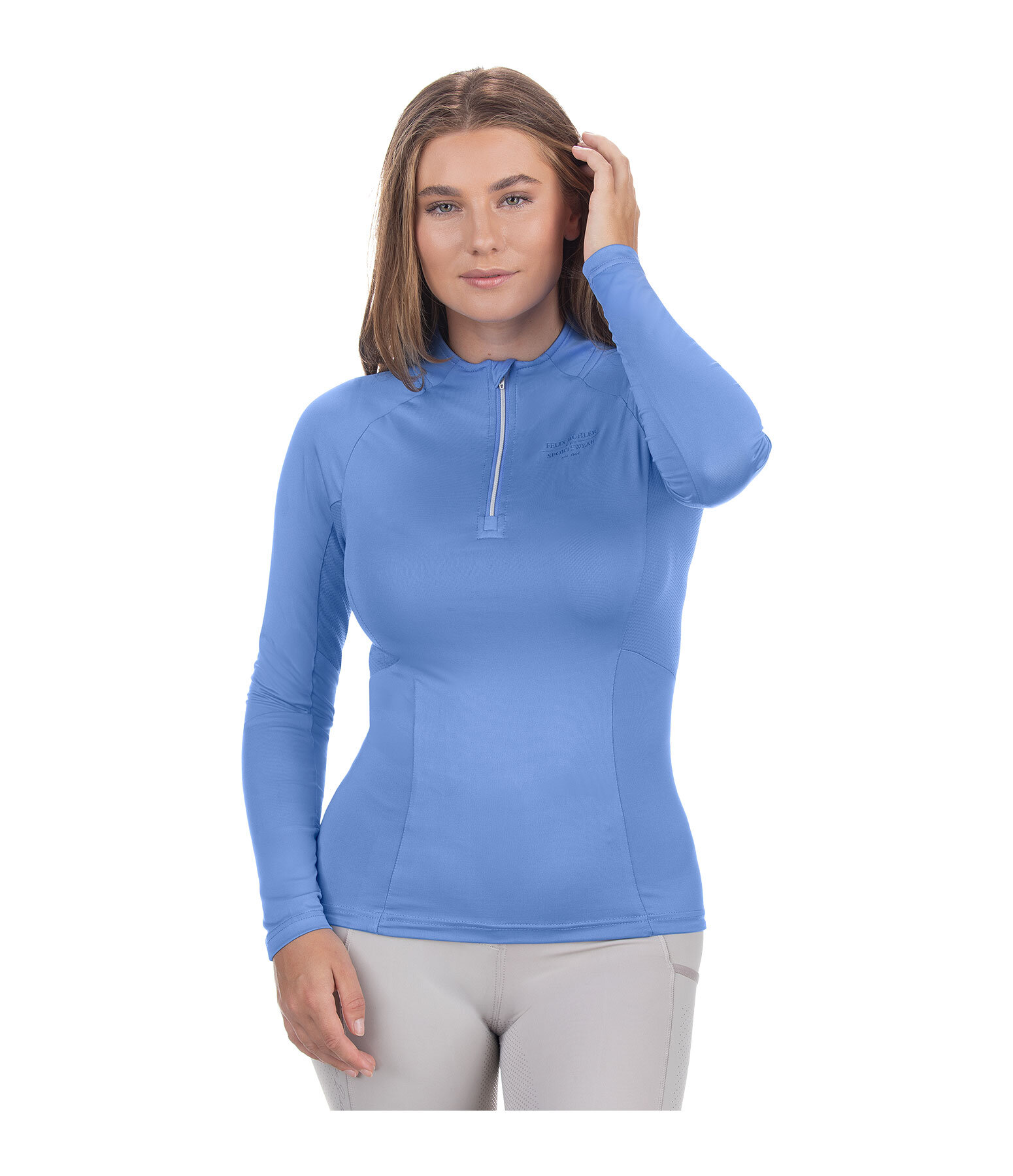 T-shirt technique  manches longues zipp  Sofie