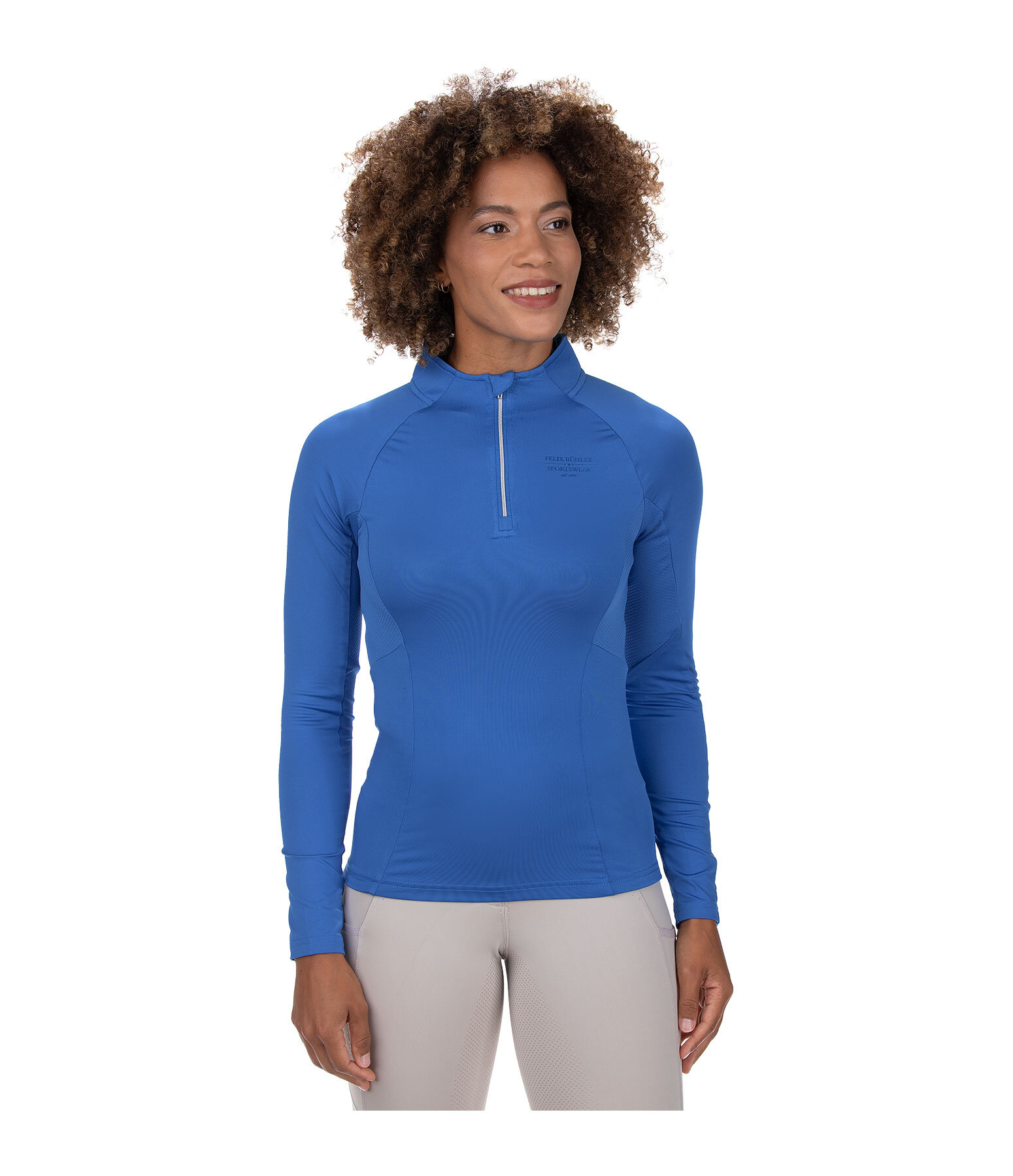 T-shirt technique � manches longues zipp�  Sofie