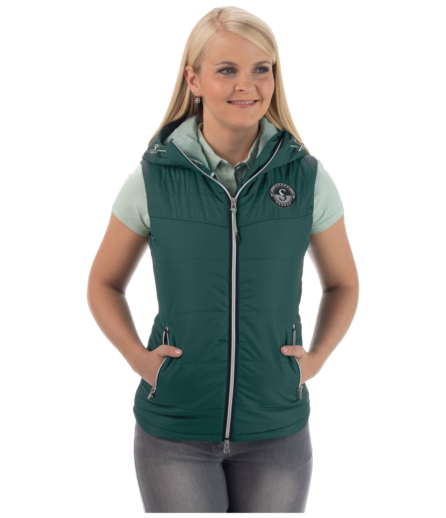 Gilet matelassé à capuche Merle