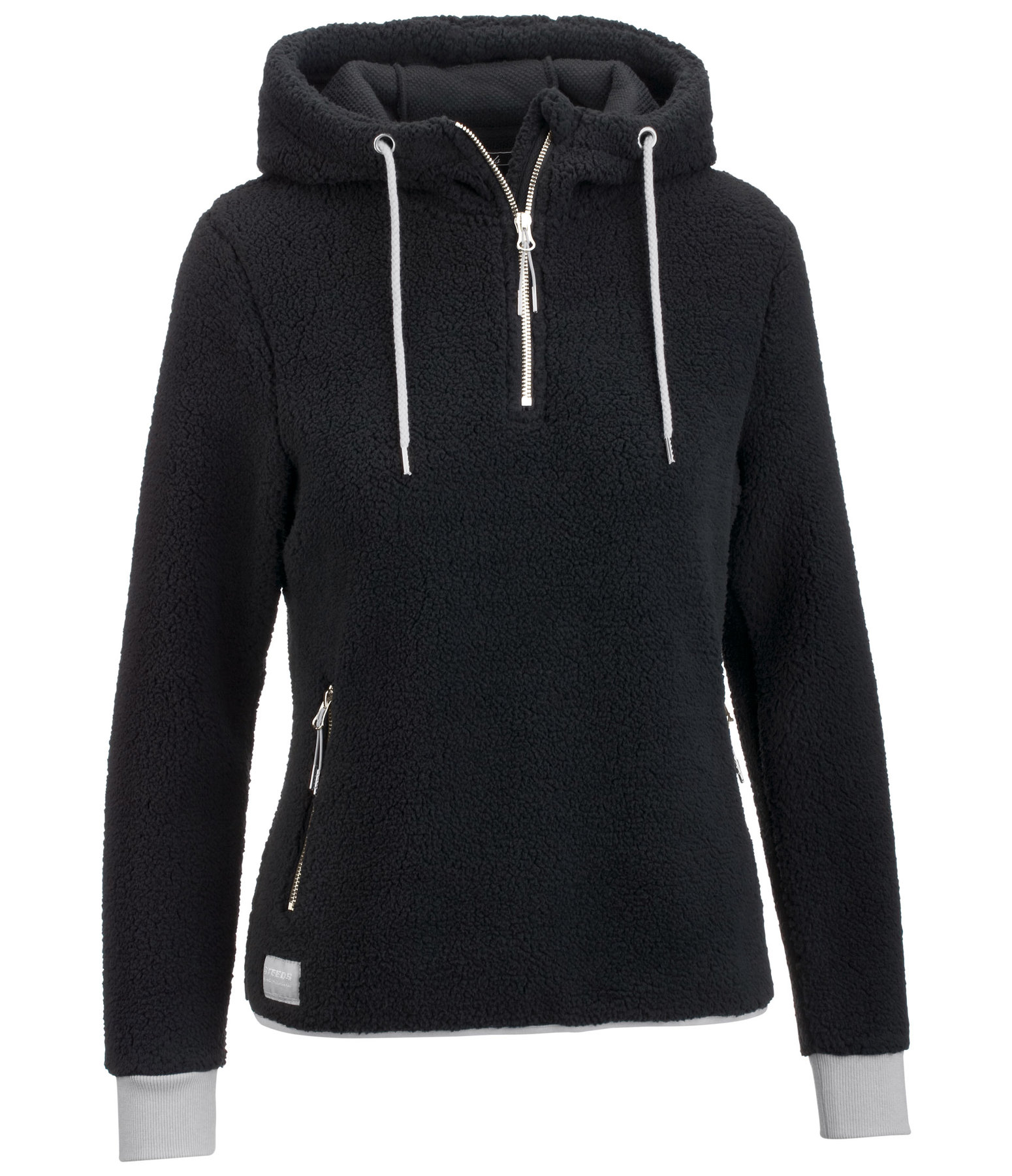 Pull-over en polaire Teddy à capuche Romy