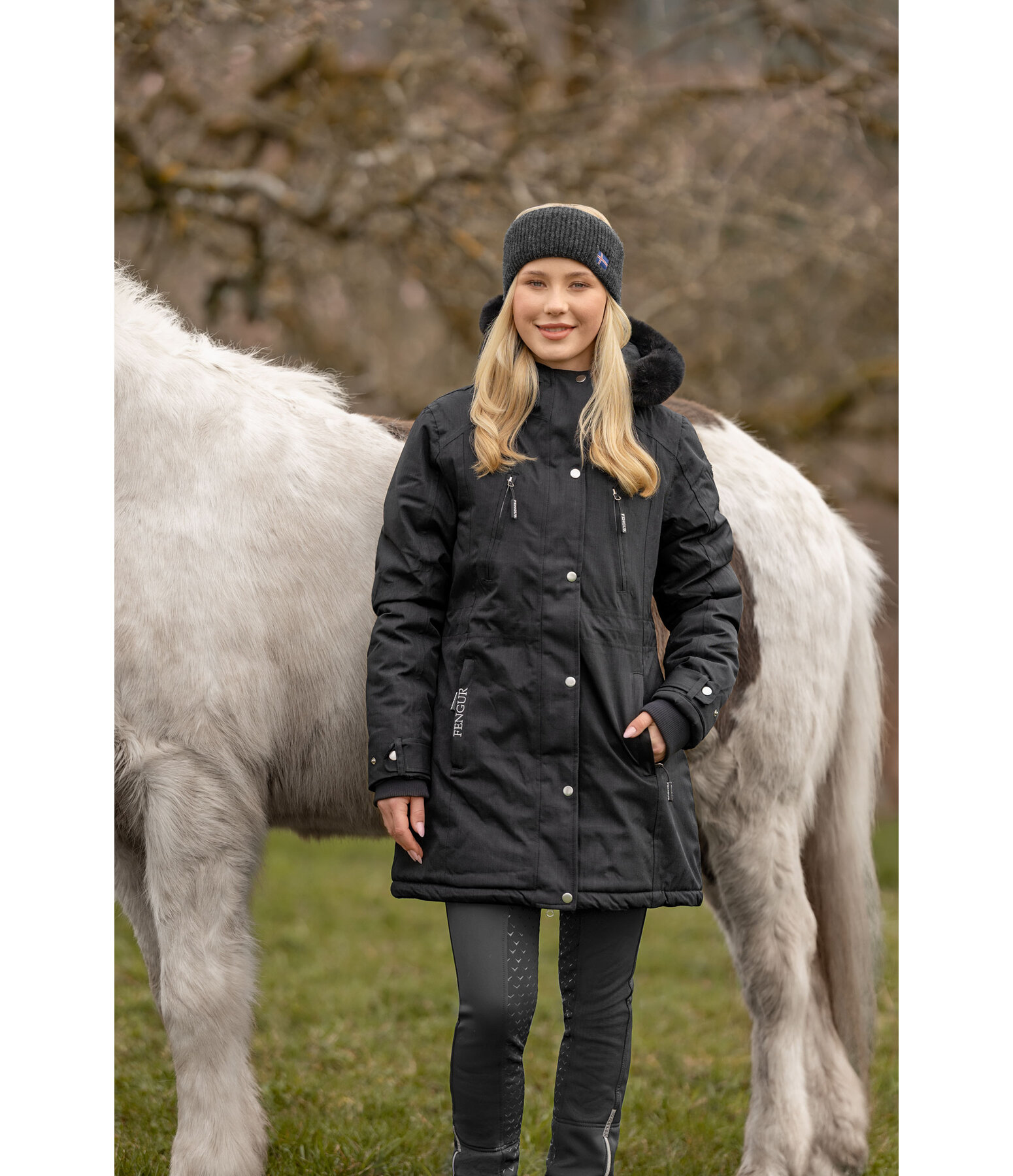Manteau d'�quitation technique  Frostr�s