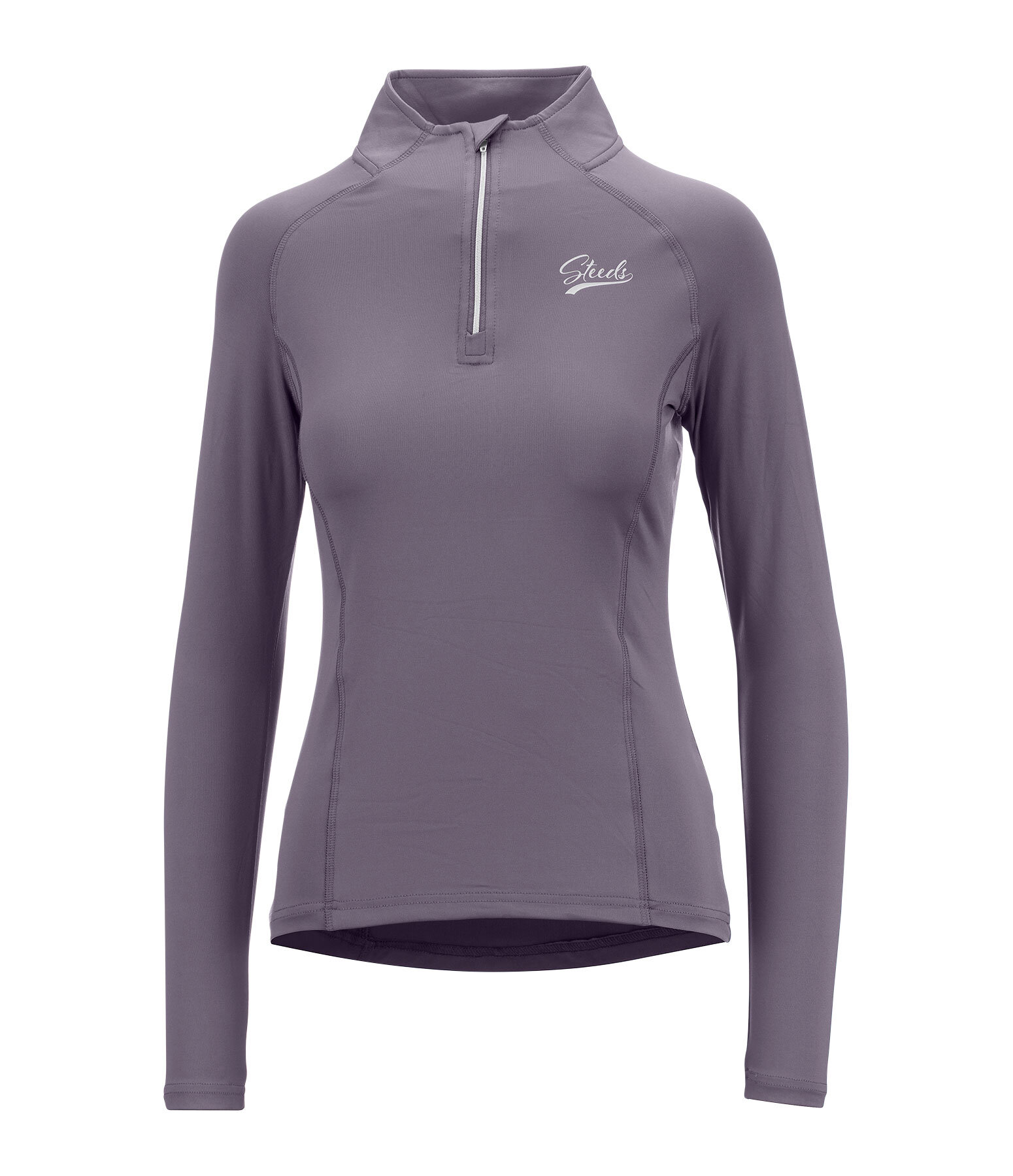 T-shirt technique zipp� � manches longues  Lea