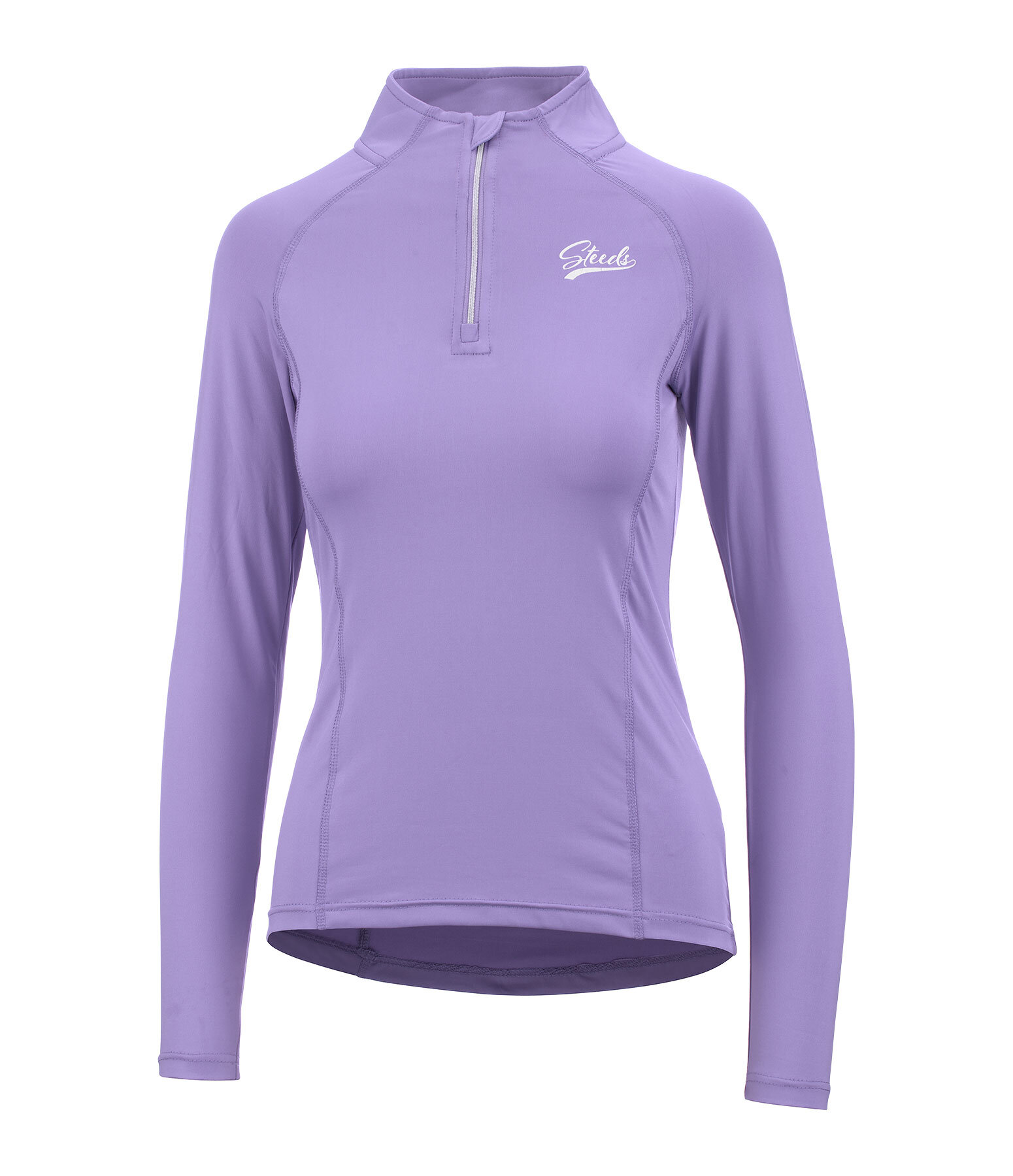 T-shirt technique zipp  manches longues  Lea