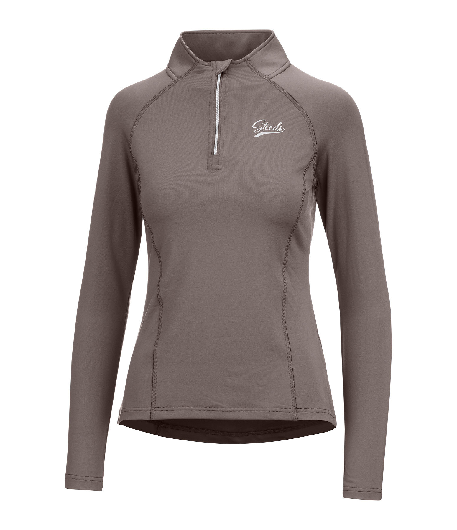 T-shirt technique zipp� � manches longues  Lea